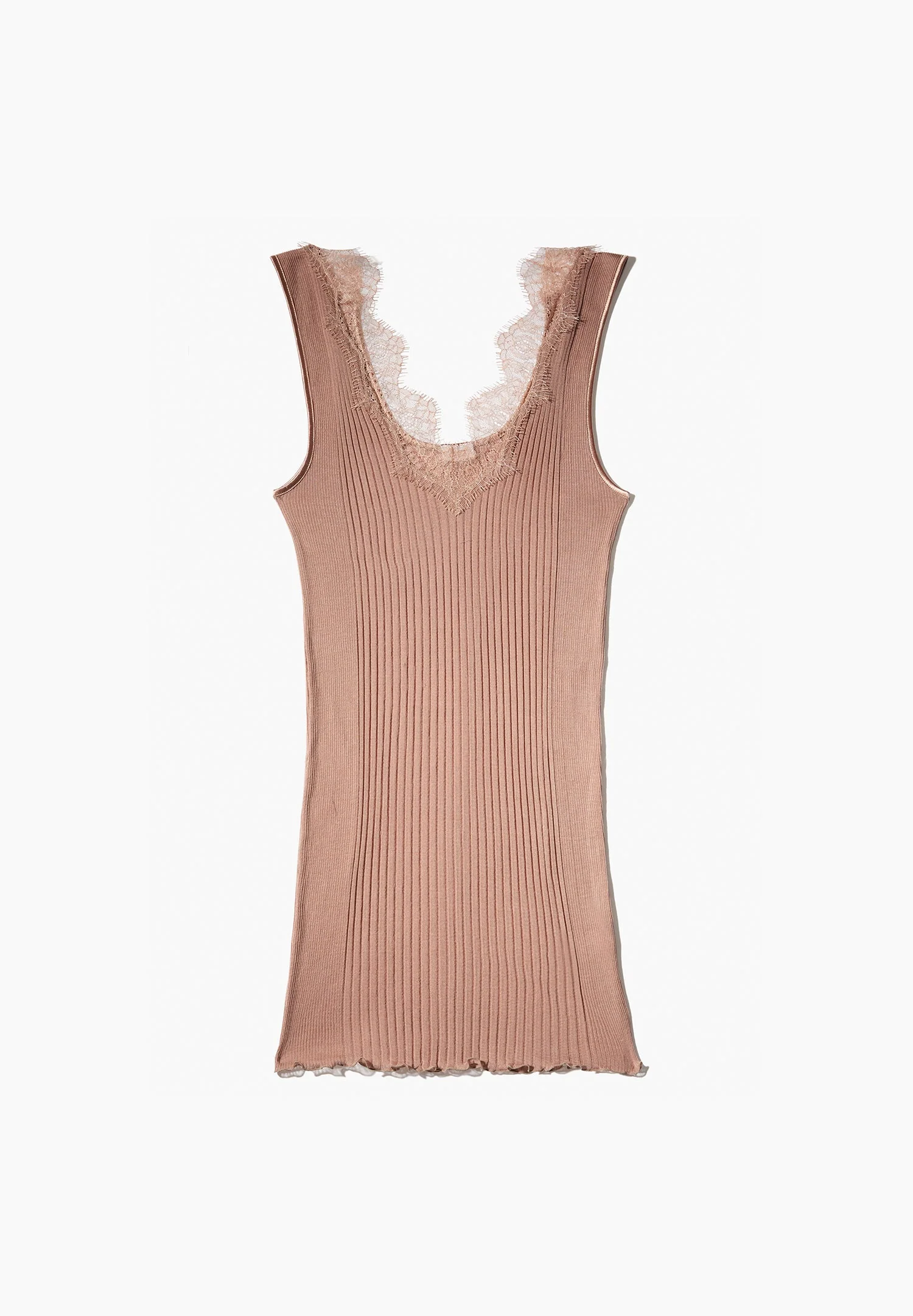 Richelieu | Top, ikonische Rippe mit Wimpernspitze - powder rose - Image 9
