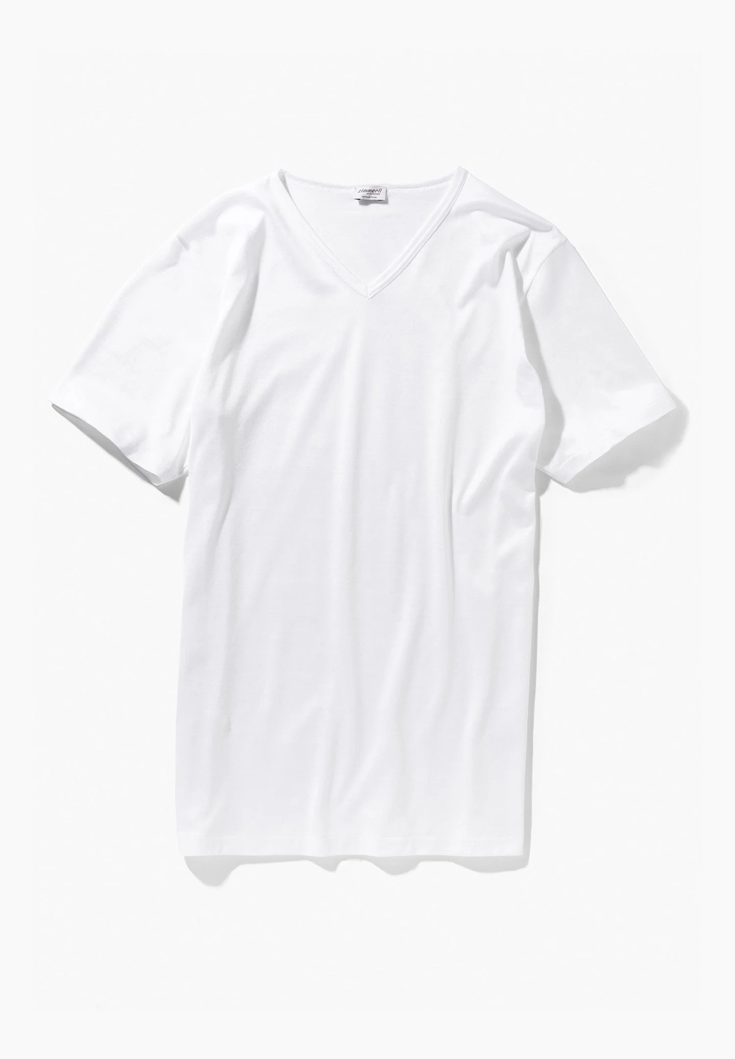 Royal Classic | T-Shirt kurzarm V-Ausschnitt, superfein - weiss - Image 4