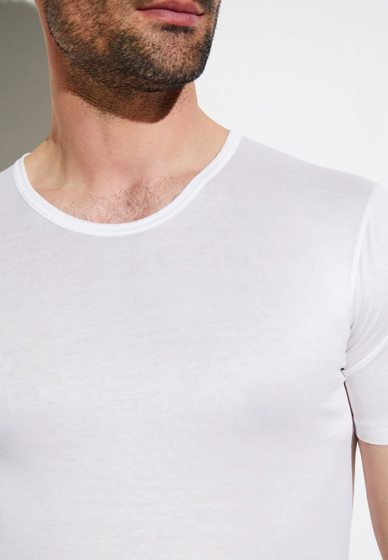 Royal Classic | T-Shirt kurzarm, superfein - weiss - Image 3