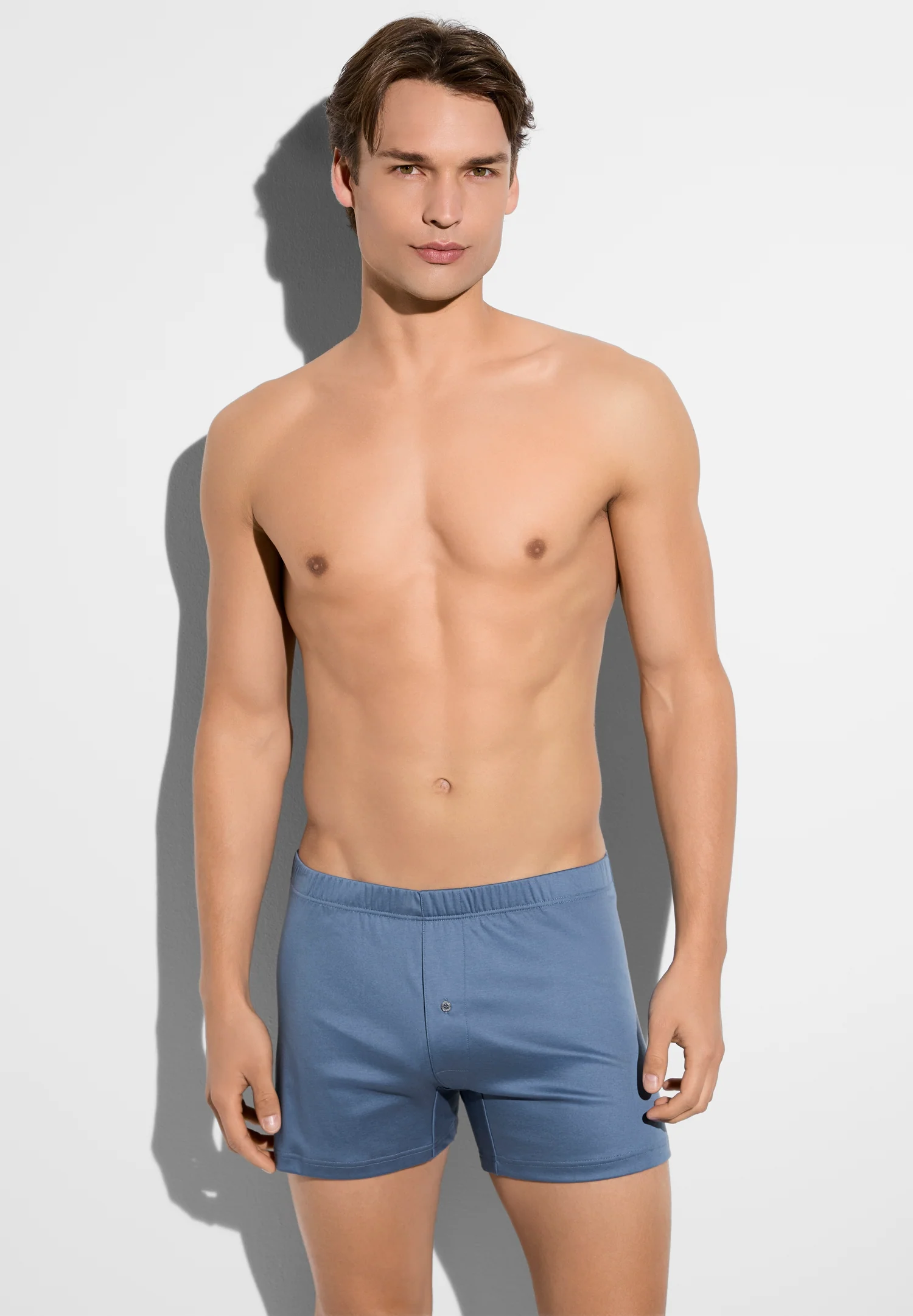 Sea Island | Boxer Shorts, mit Eingriff - blue horizon
