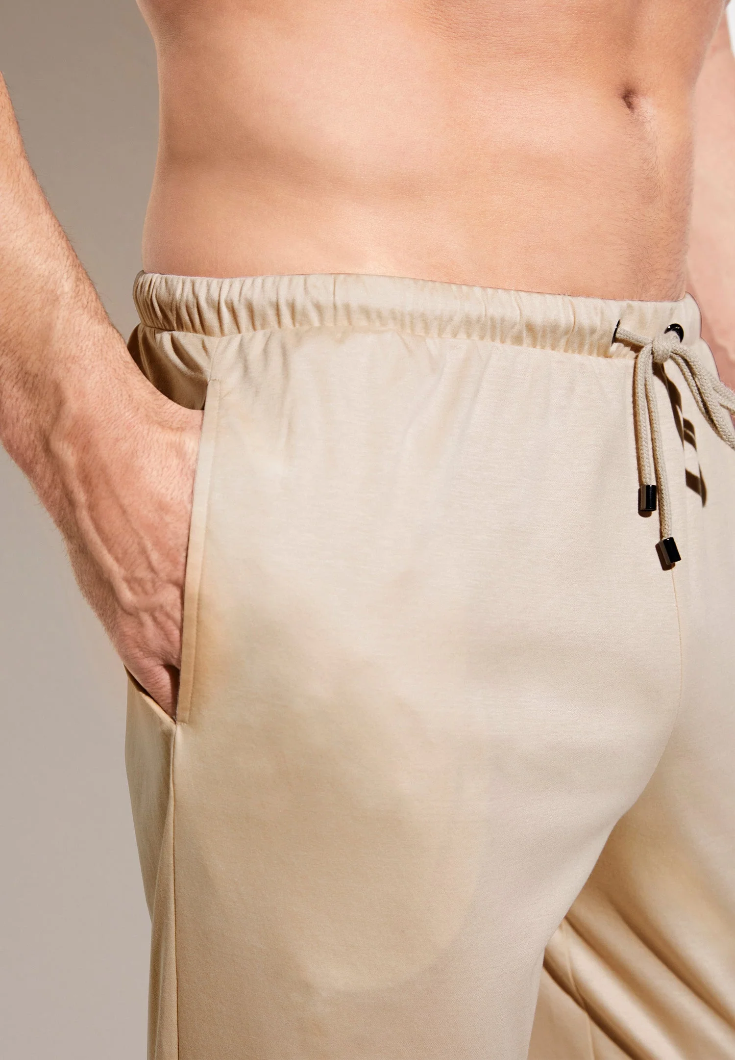 Sea Island | Hose lang - oatmeal - Image 3