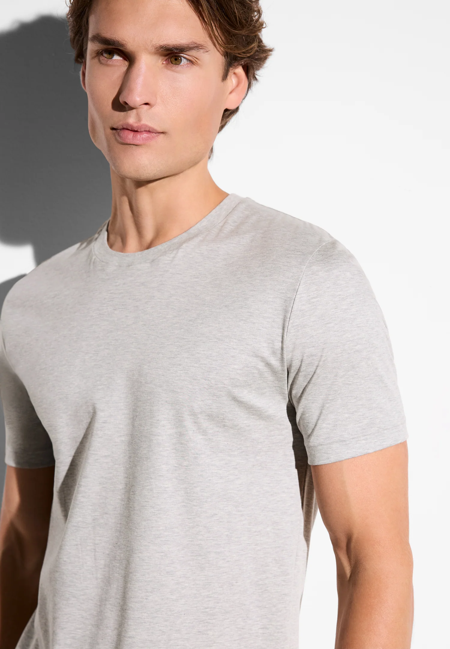 Sea Island Limited | T-Shirt kurzarm, Rundhals - grey mélange - Image 3