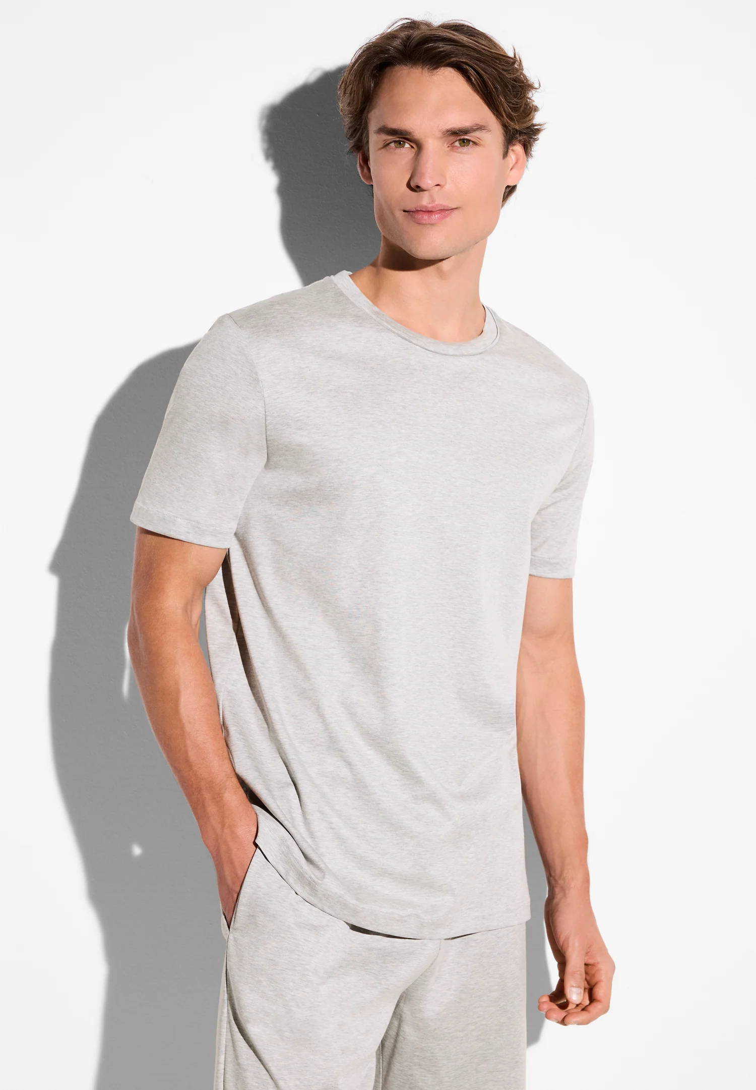 Sea Island Limited | T-Shirt kurzarm - grey mélange