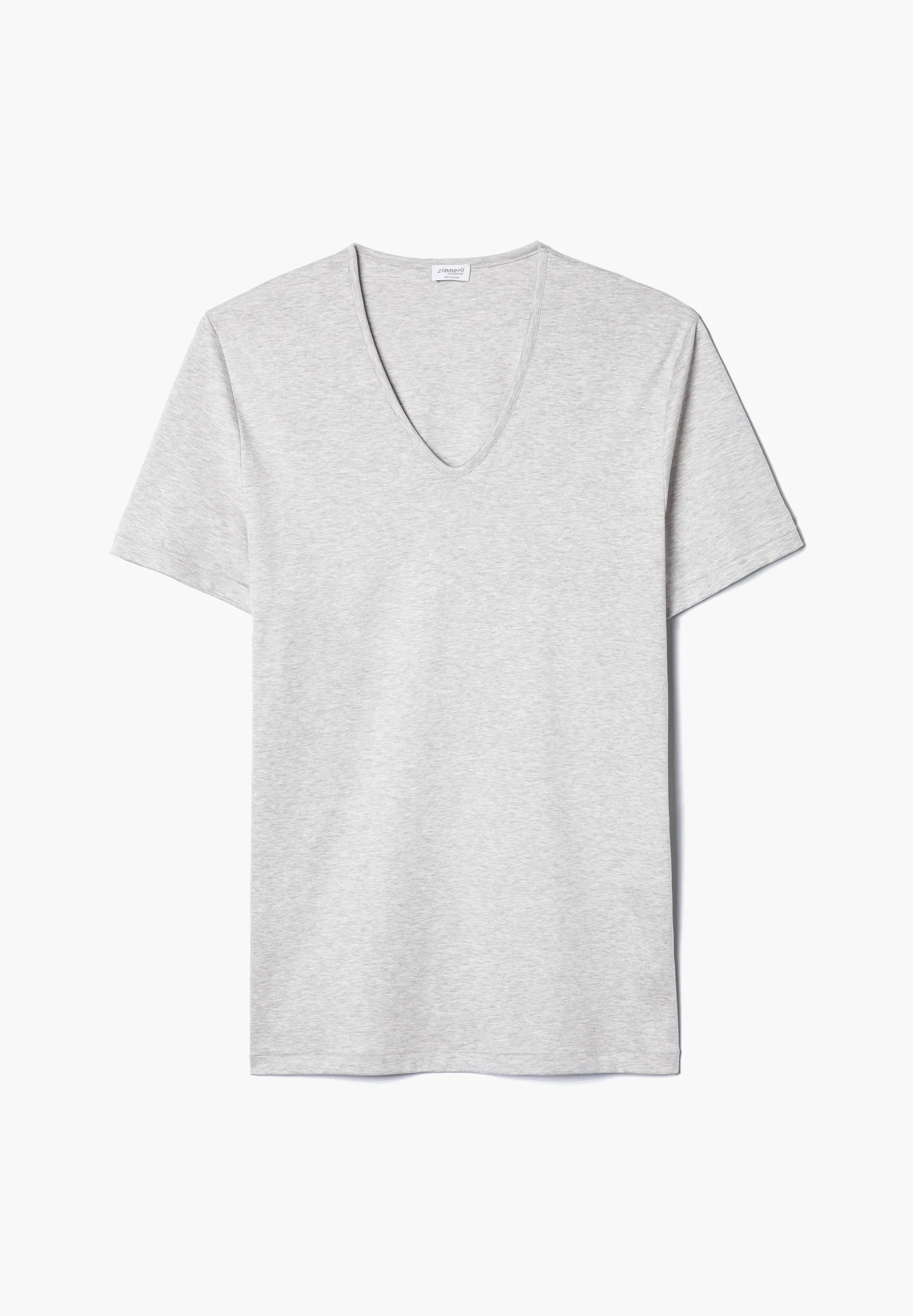 Sea Island Limited | T-Shirt kurzarm V-Ausschnitt - grey mélange - Image 2