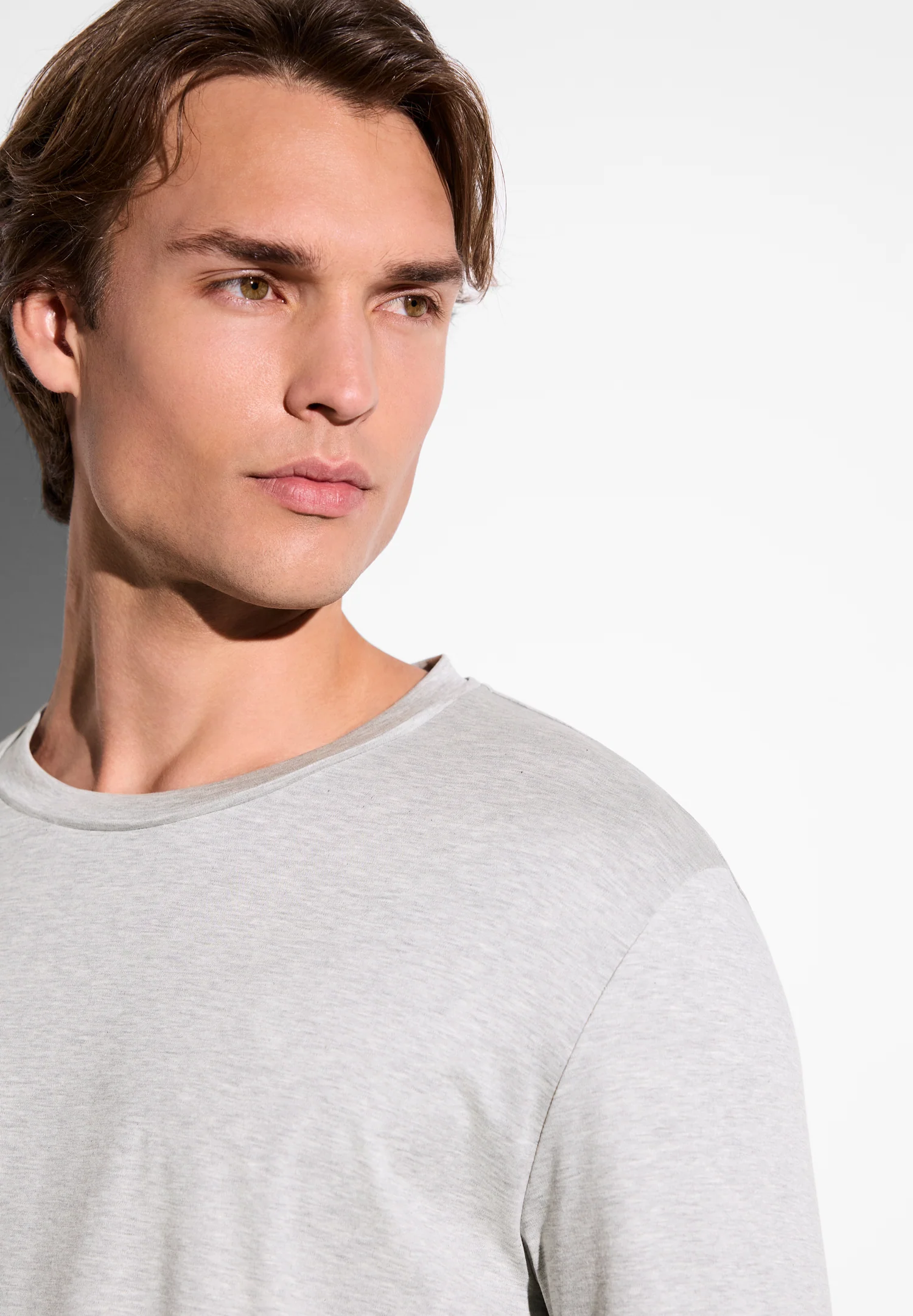 Sea Island Limited | T-Shirt langarm - grey mélange - Image 3