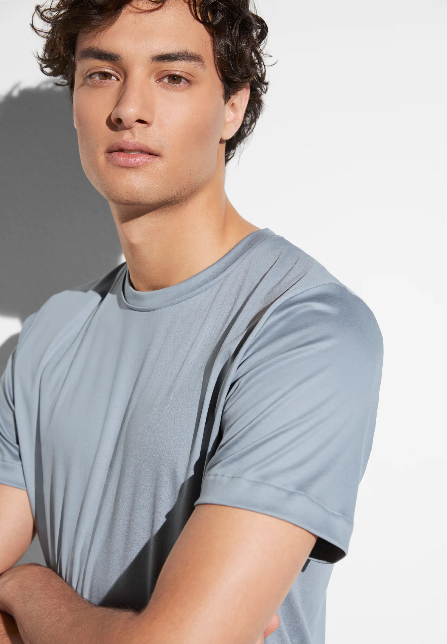 Sea Island | Pyjama kurz - smoky blue - Image 3