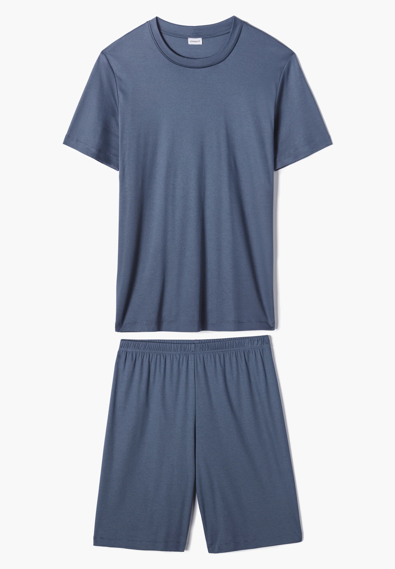 Sea Island | Pyjama kurz - steel blue - Image 2