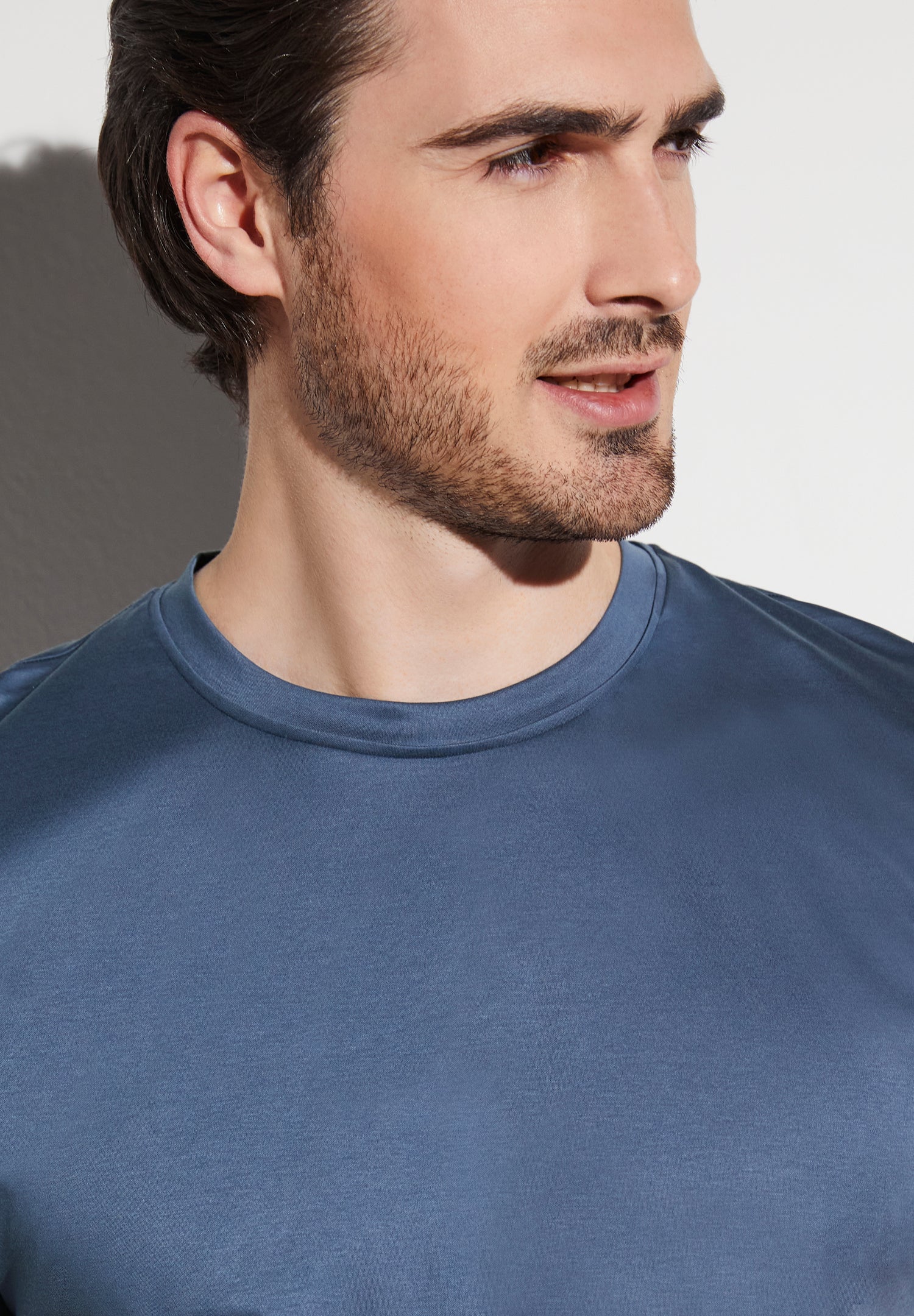 Sea Island | Pyjama kurz - steel blue - Image 3