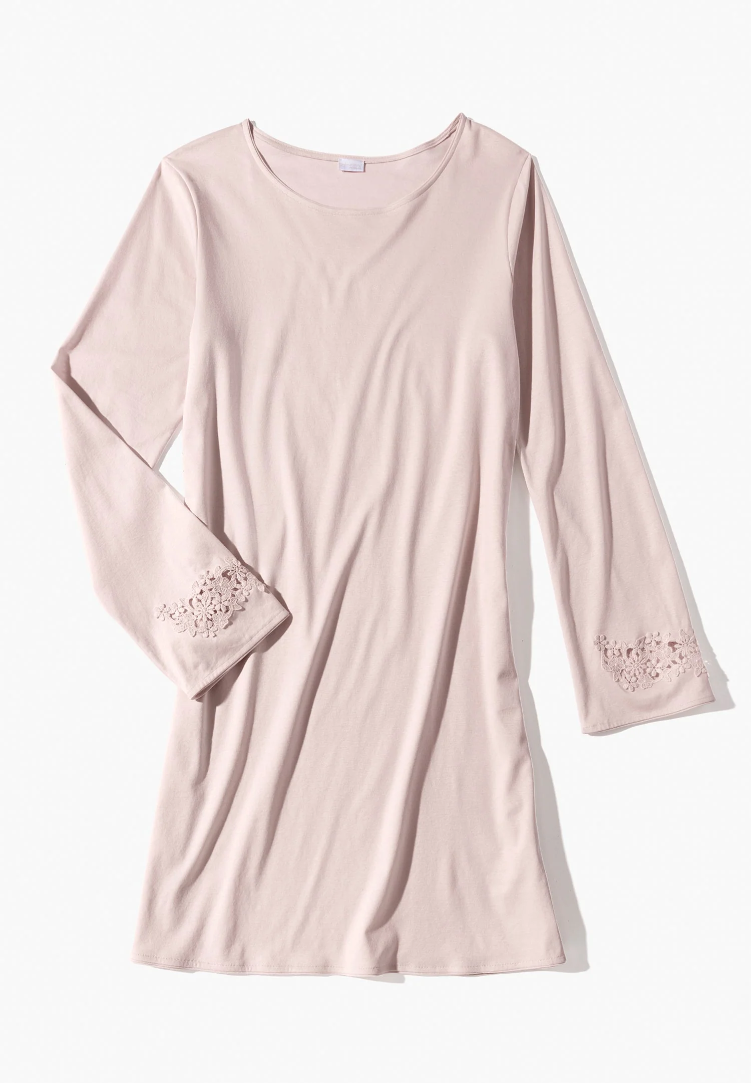Sea Island | Sleepshirt Long Sleeve - gray lilac - Image 5