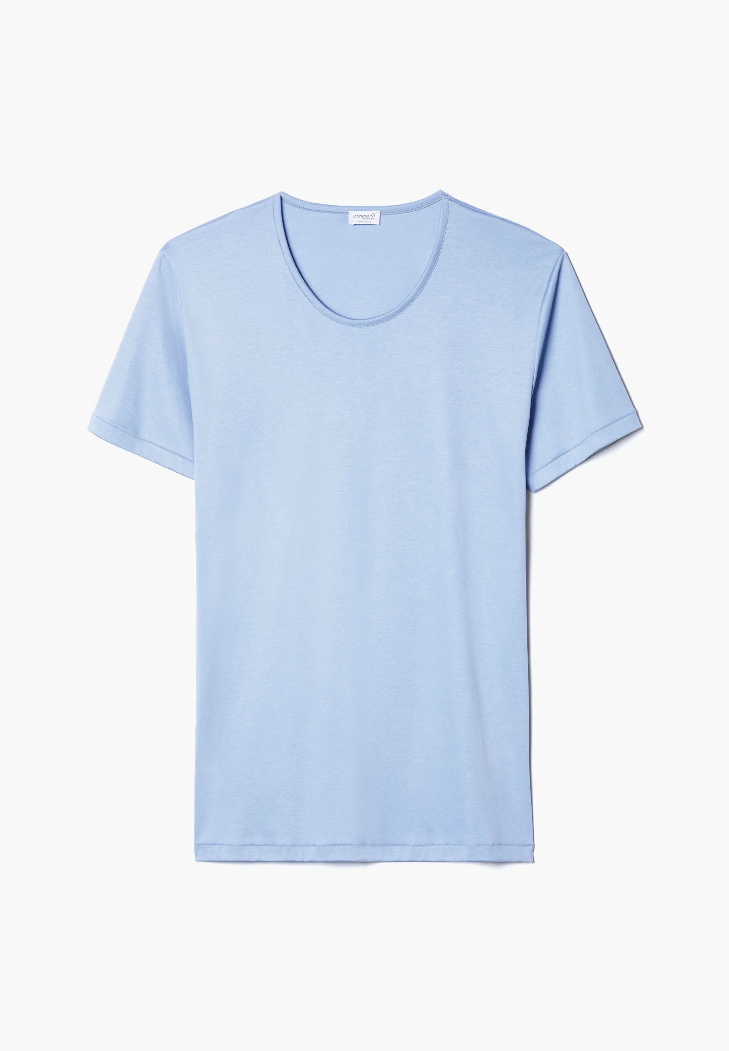 Sea Island | T-Shirt kurzarm, Rundhals schmaler Kragen - mountain lake - Image 2