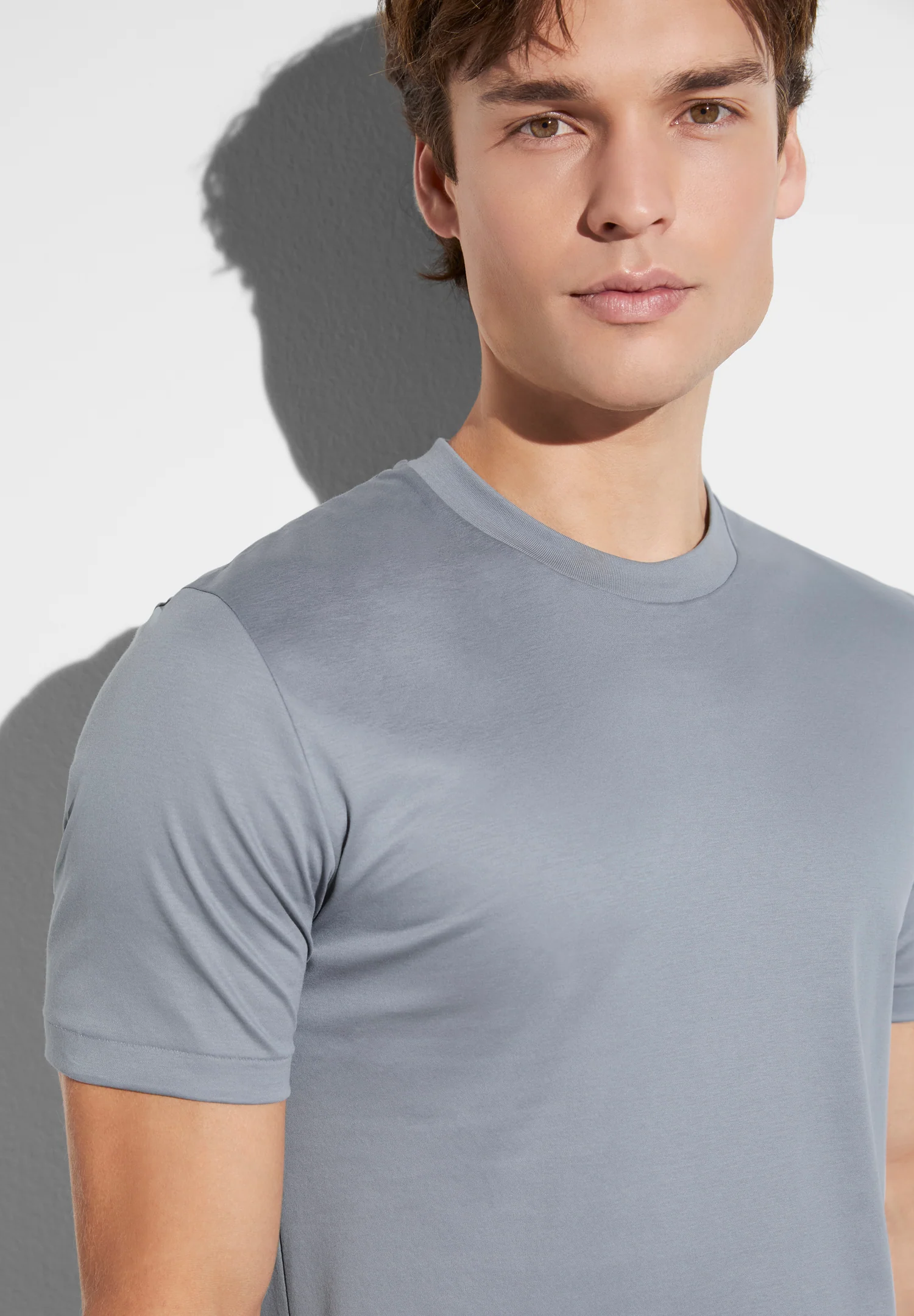 Sea Island | T-Shirt kurzarm - smoky blue - Image 3