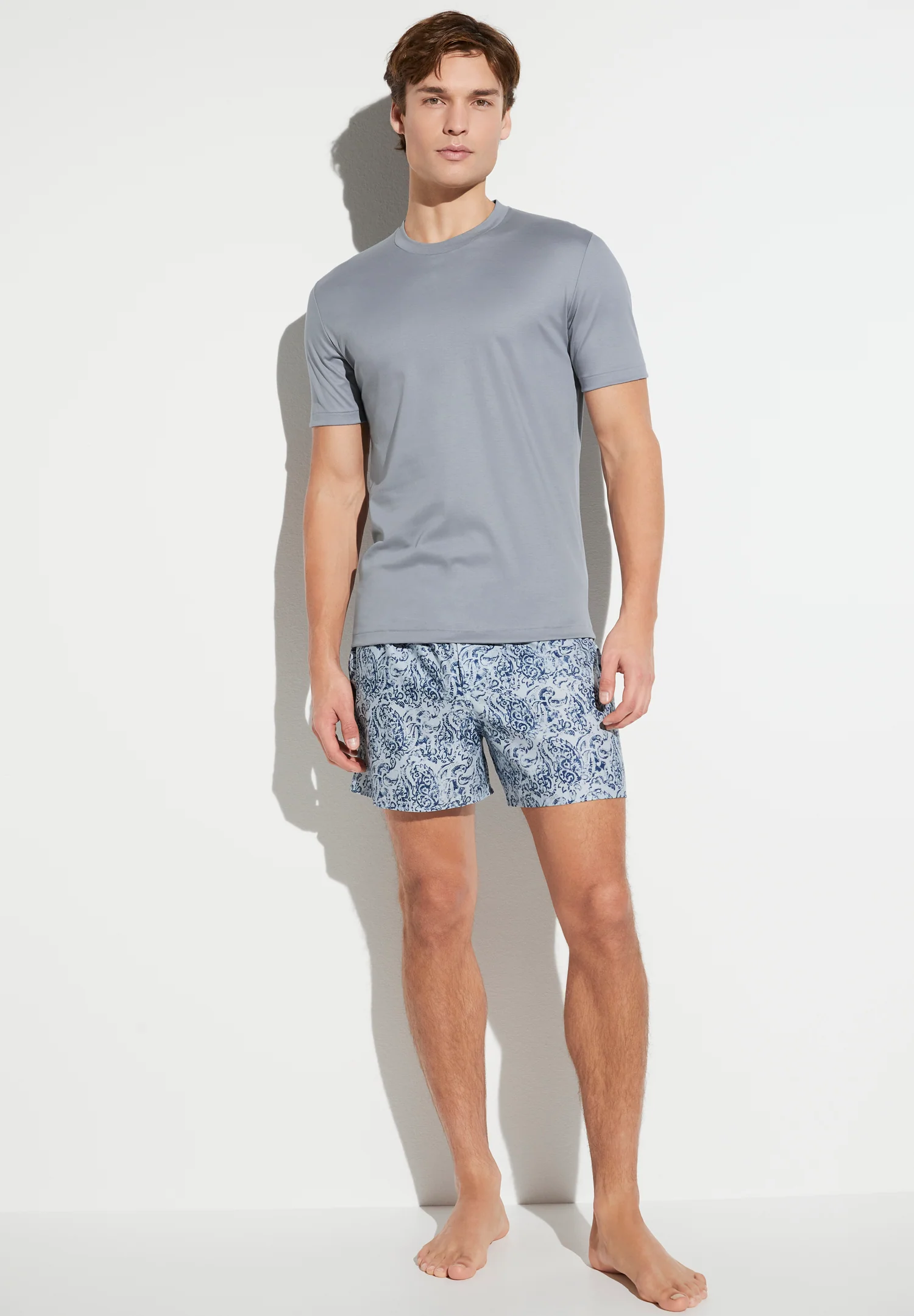 Sea Island | T-Shirt kurzarm - smoky blue - Image 4