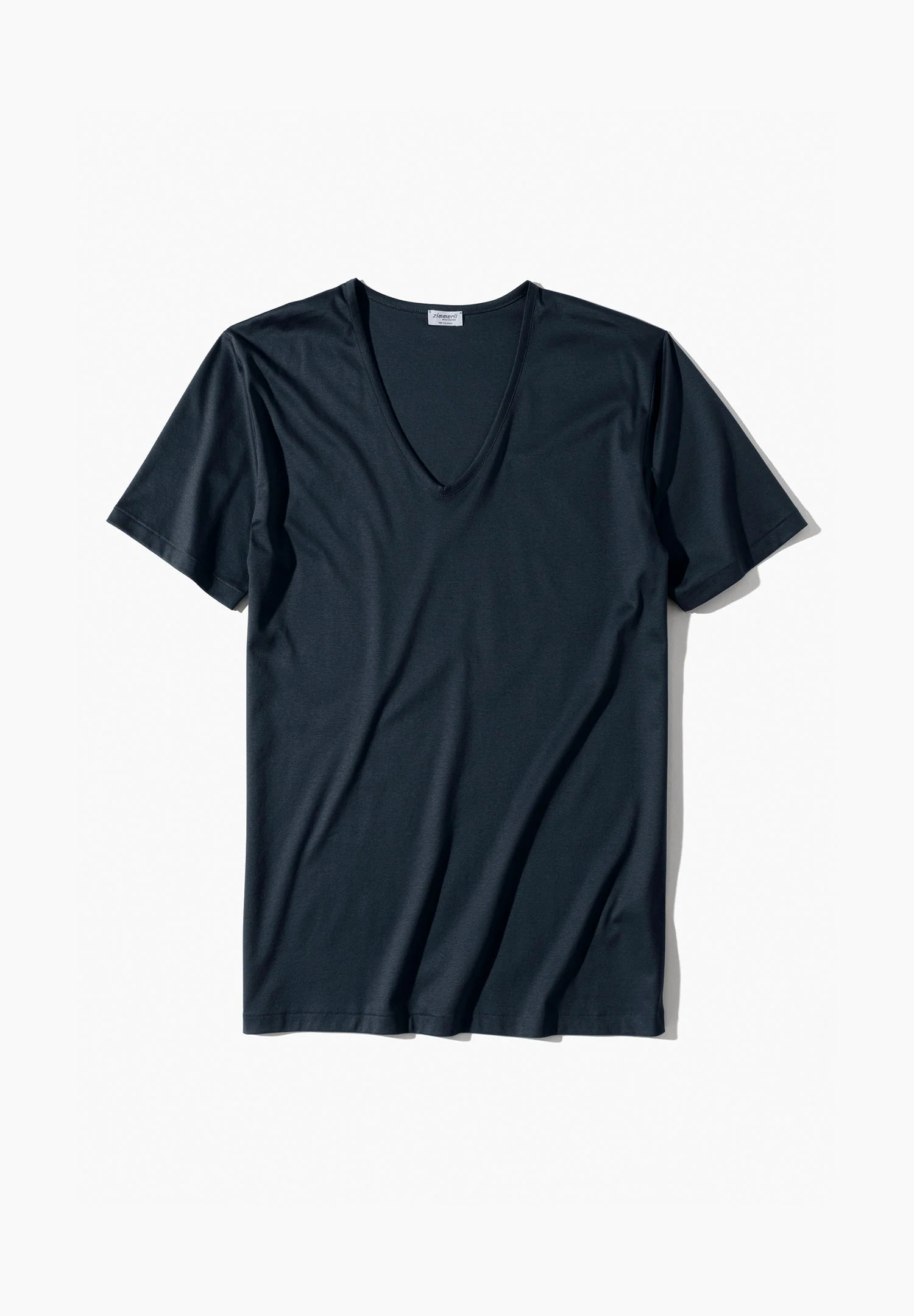 Sea Island | T-Shirt kurzarm V-Ausschnitt - midnight navy - Image 4