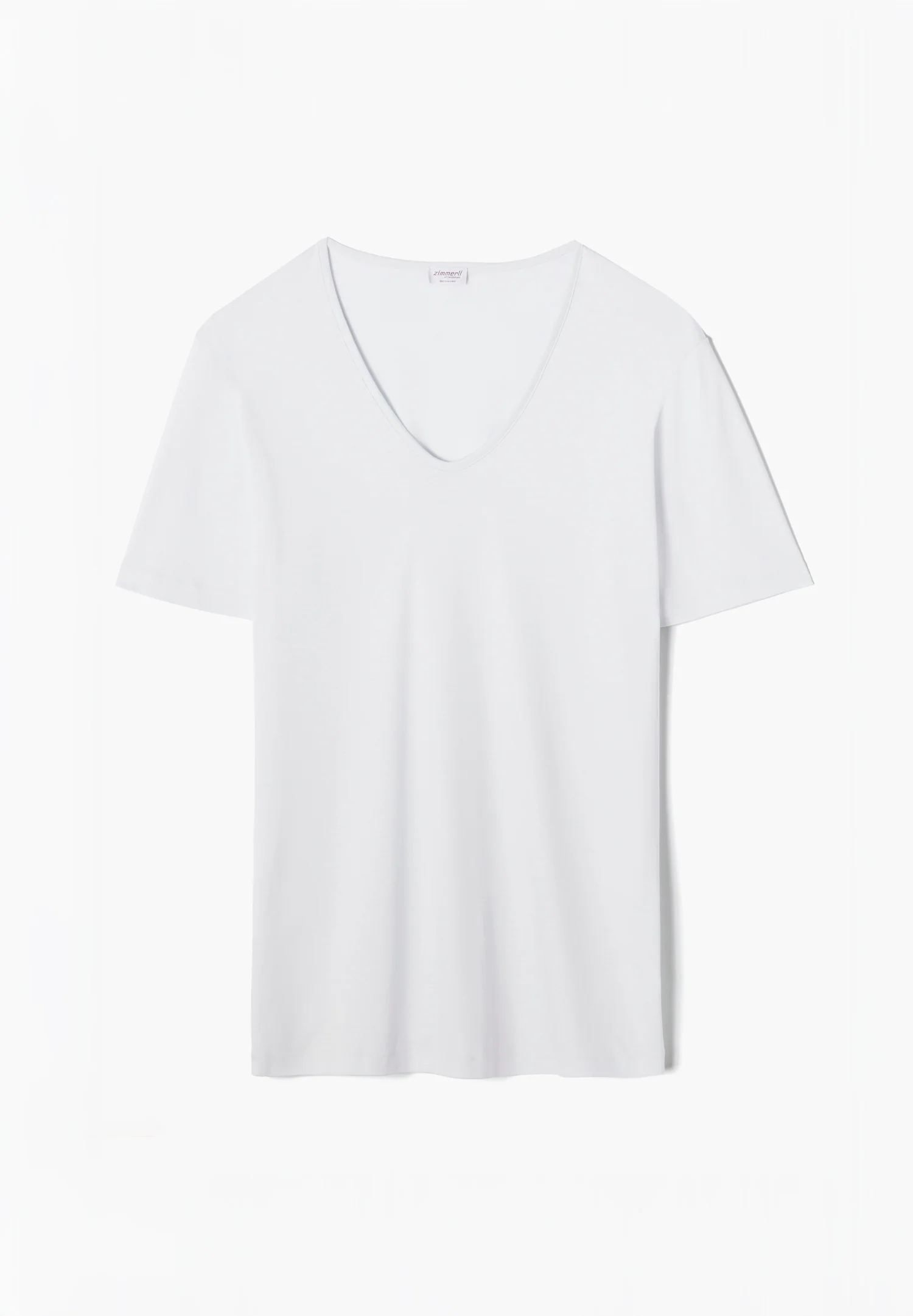 Sea Island | T-Shirt kurzarm V-Ausschnitt - water mist - Image 2