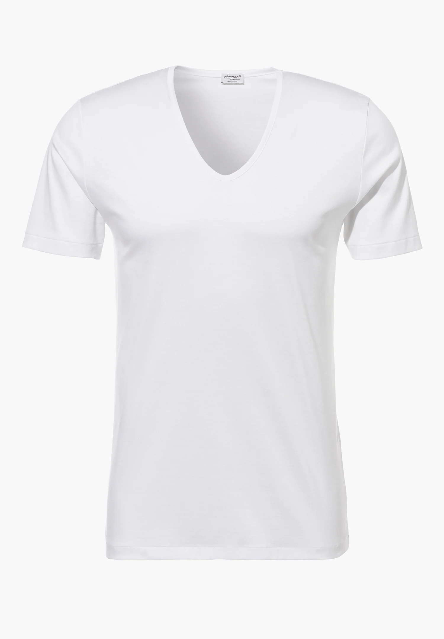 Sea Island EU | T-Shirt kurzarm V-Ausschnitt - weiss - Image 2