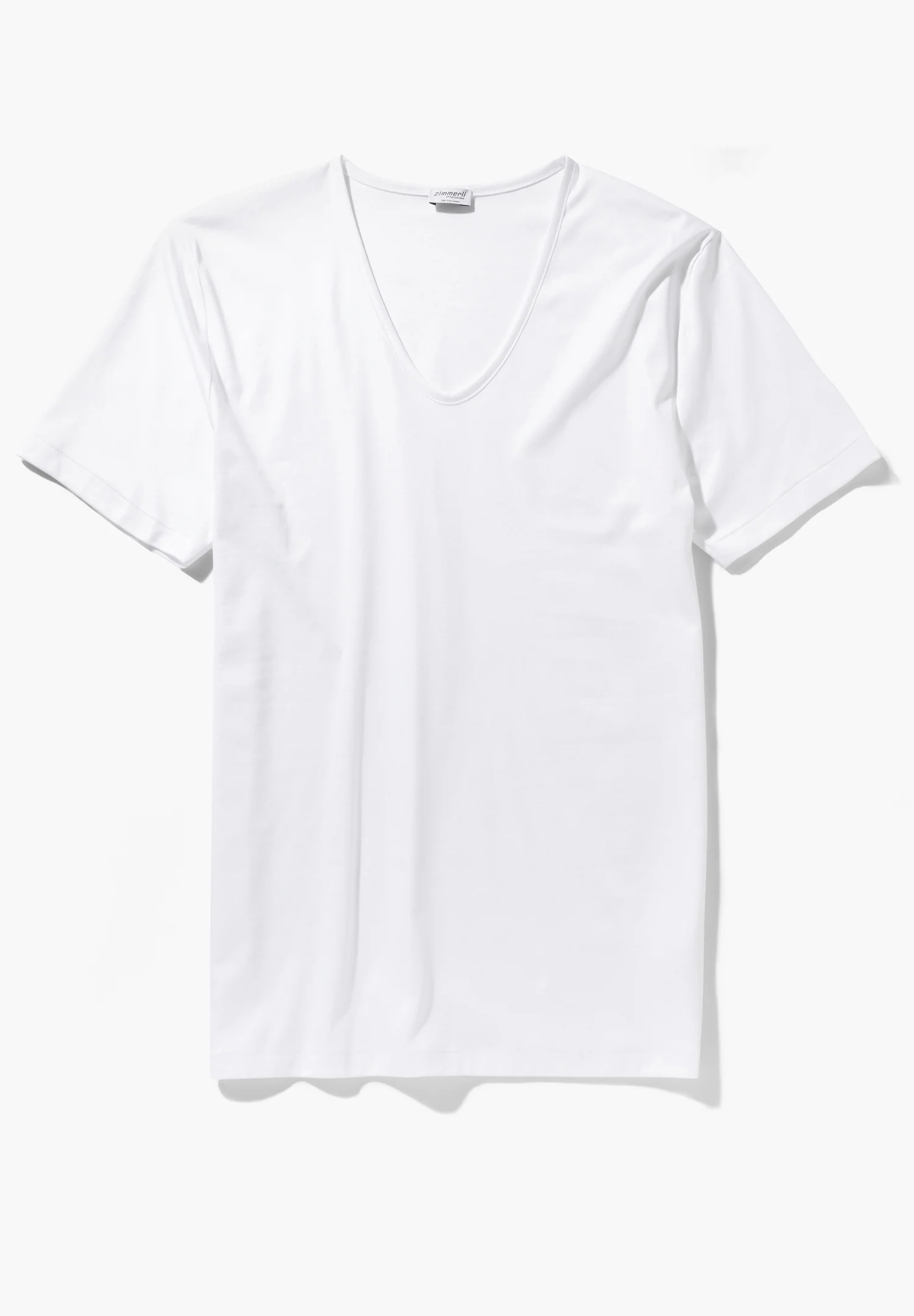 Sea Island EU | T-Shirt kurzarm V-Ausschnitt - weiss - Image 4