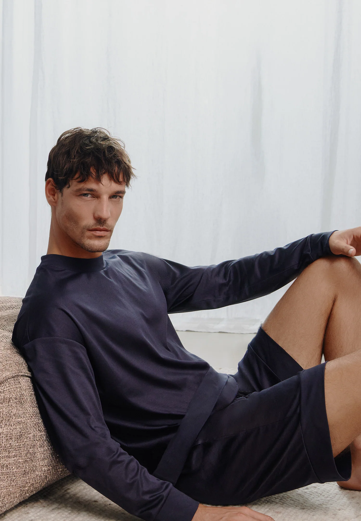 Sea Island | T-Shirt langarm - navy - Image 3