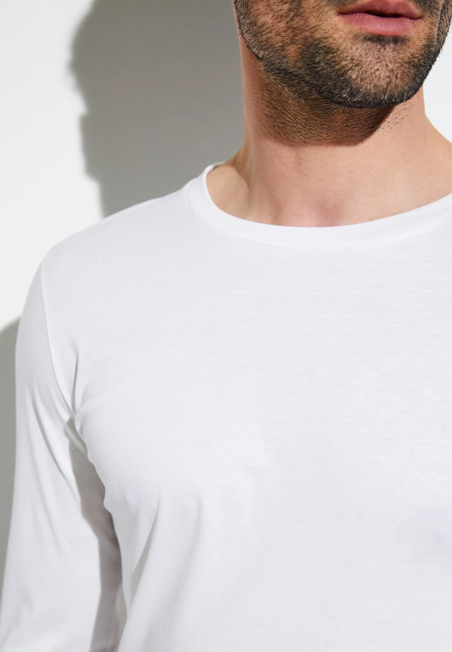 Sea Island | T-Shirt langarm - weiss - Image 3