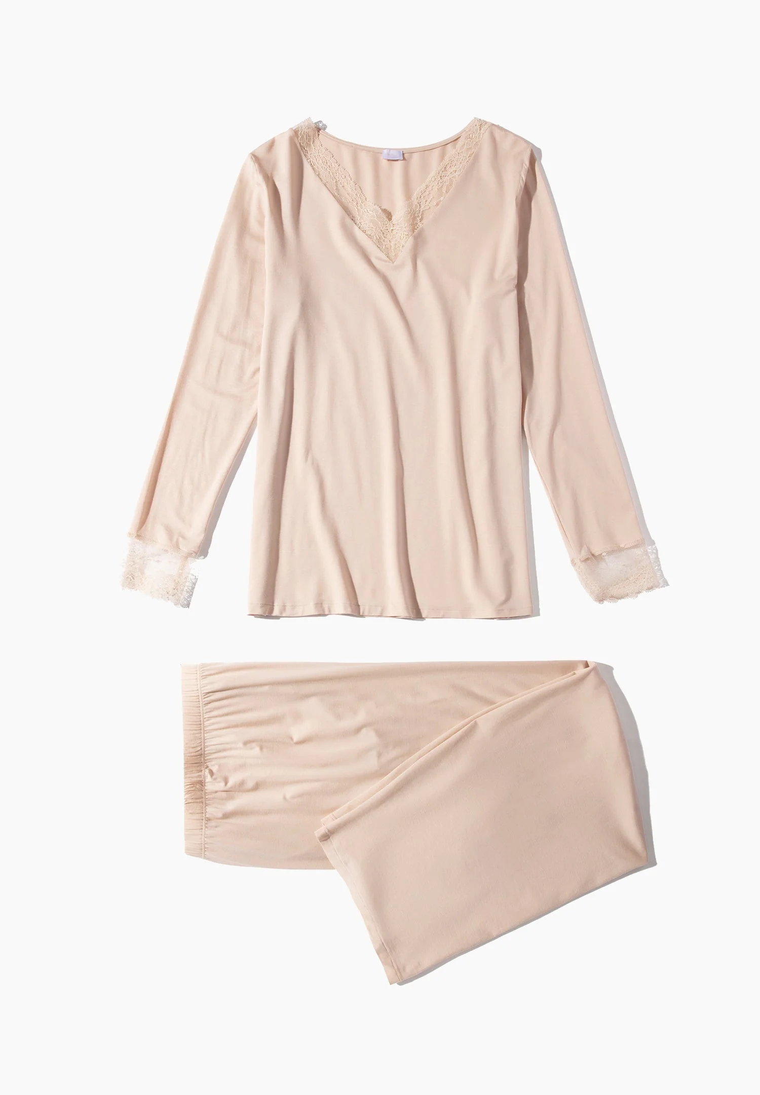 Sensual Fashion | Pyjama lang - light peach - Image 4