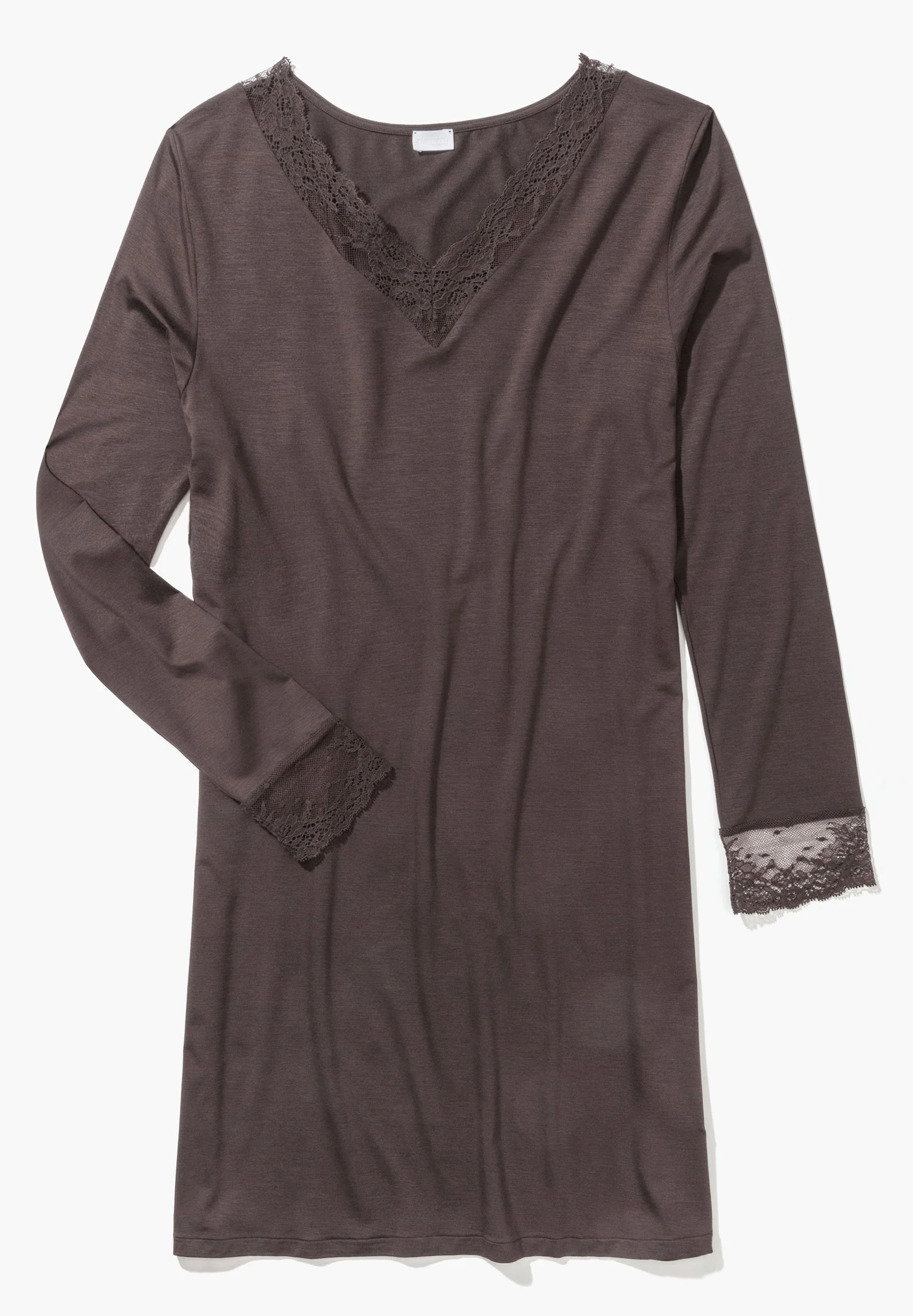 Sensual Fashion | Sleepshirt langarm - black olive - Image 2