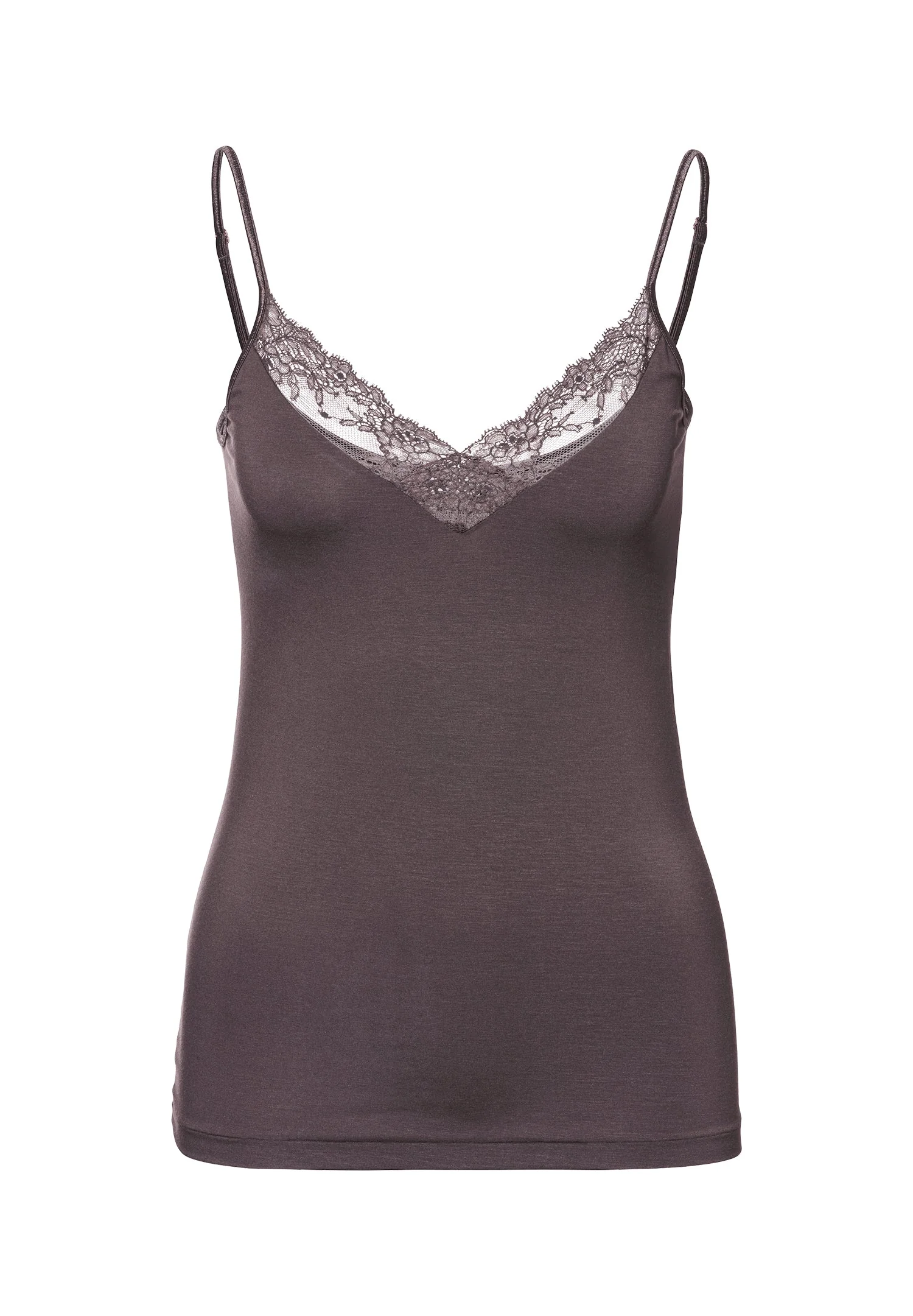 Sensual Fashion | Spaghetti Top - black olive - Image 2