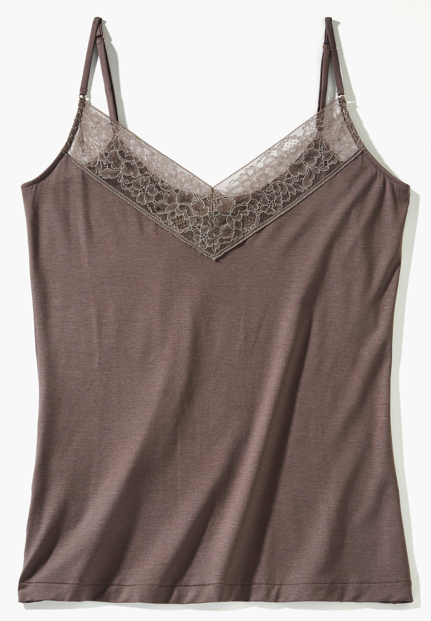 Sensual Fashion | Spaghetti Top - olive brown - Image 5