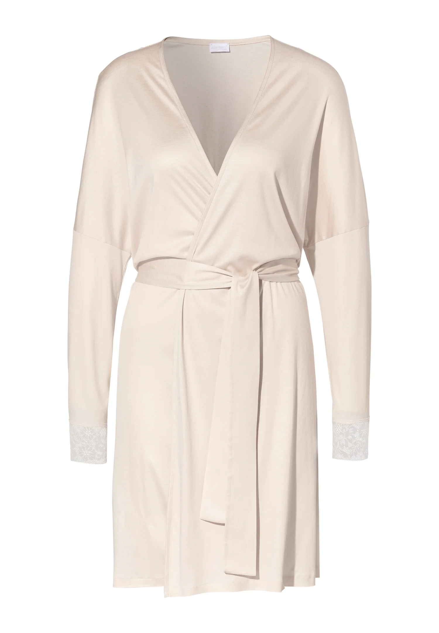Silk Dreams | Morgenmantel kurz - vanilla - Image 2