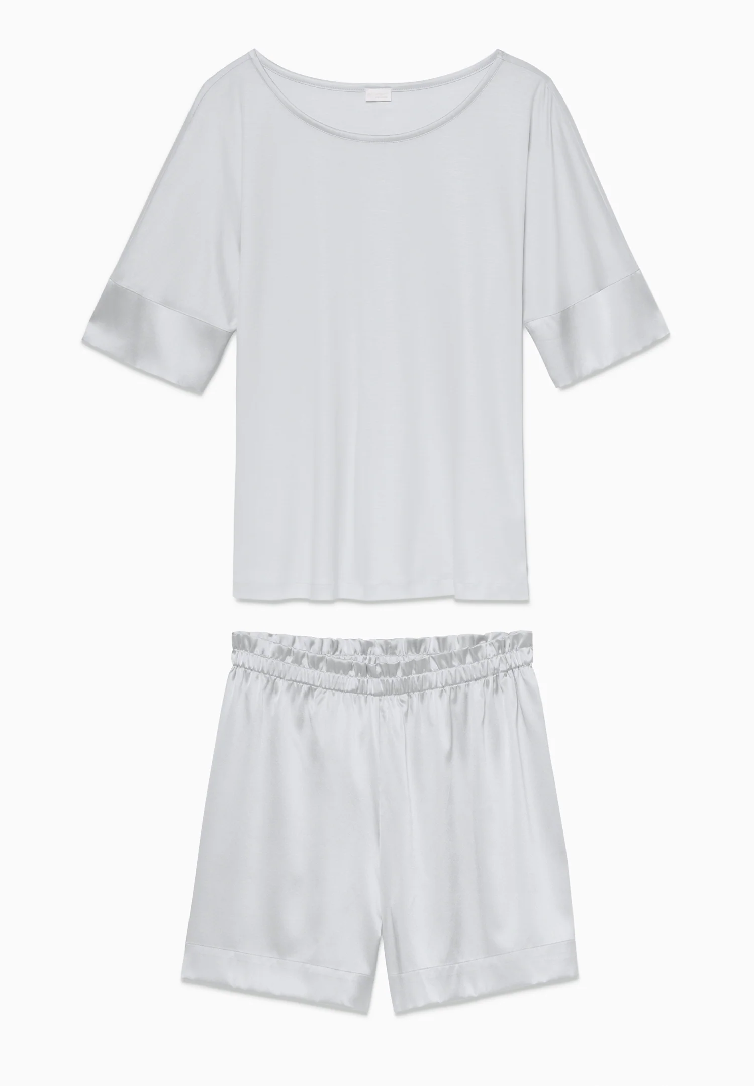 Silk Dreams | Pyjama kurz - grey marble - Image 2