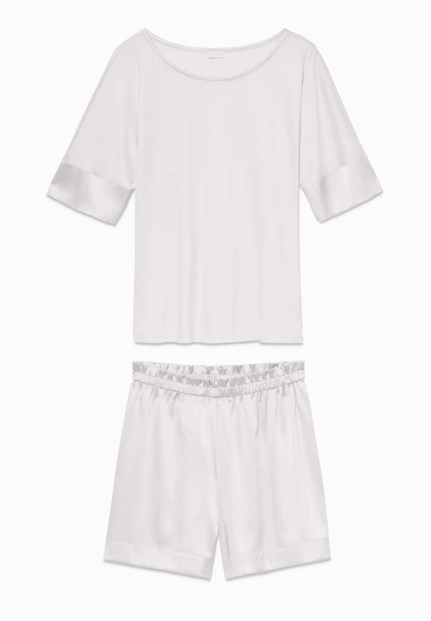 Silk Dreams | Pyjama kurz - lilac marble - Image 2