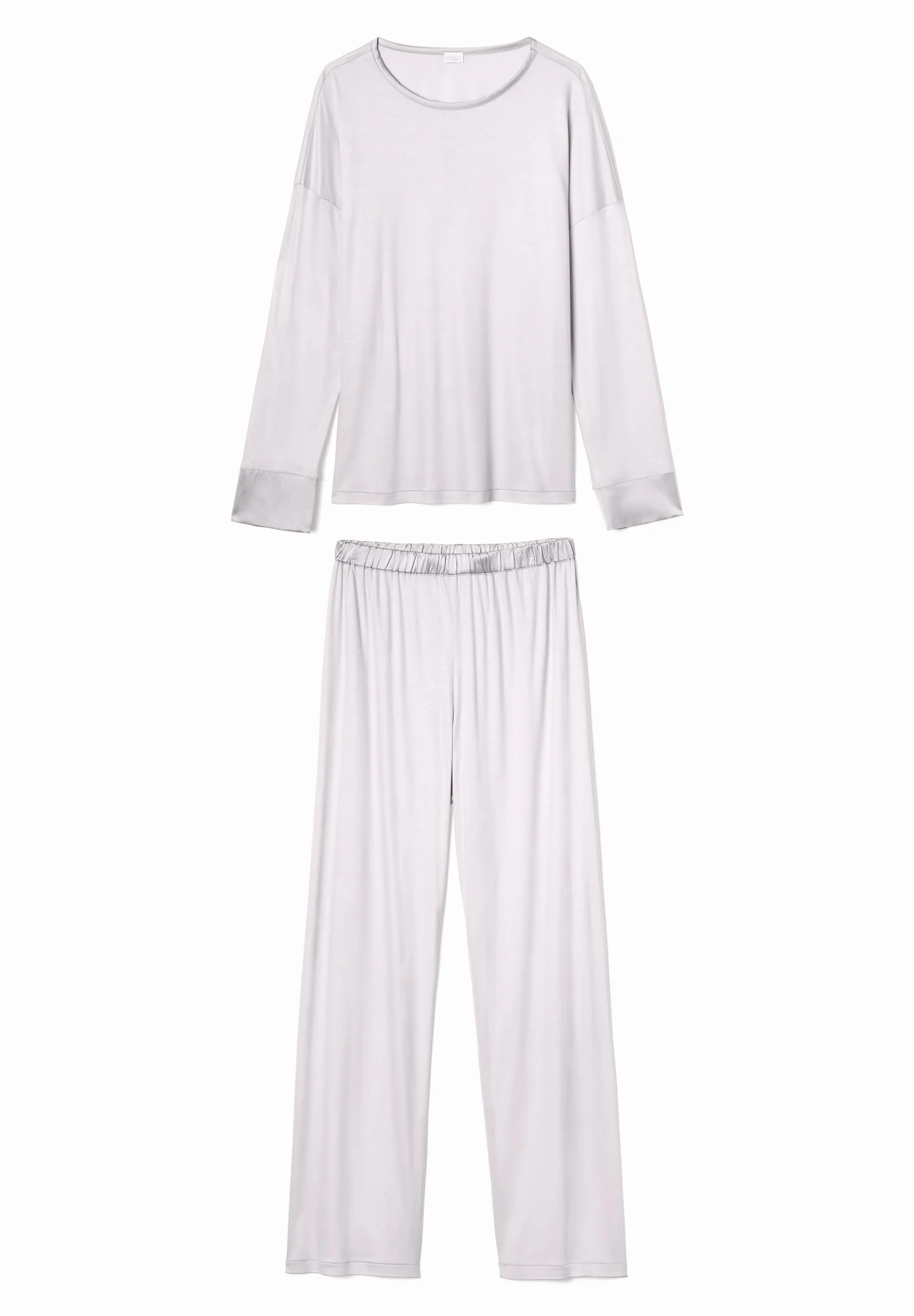 Silk Dreams | Pyjama lang - lilac marble - Image 2