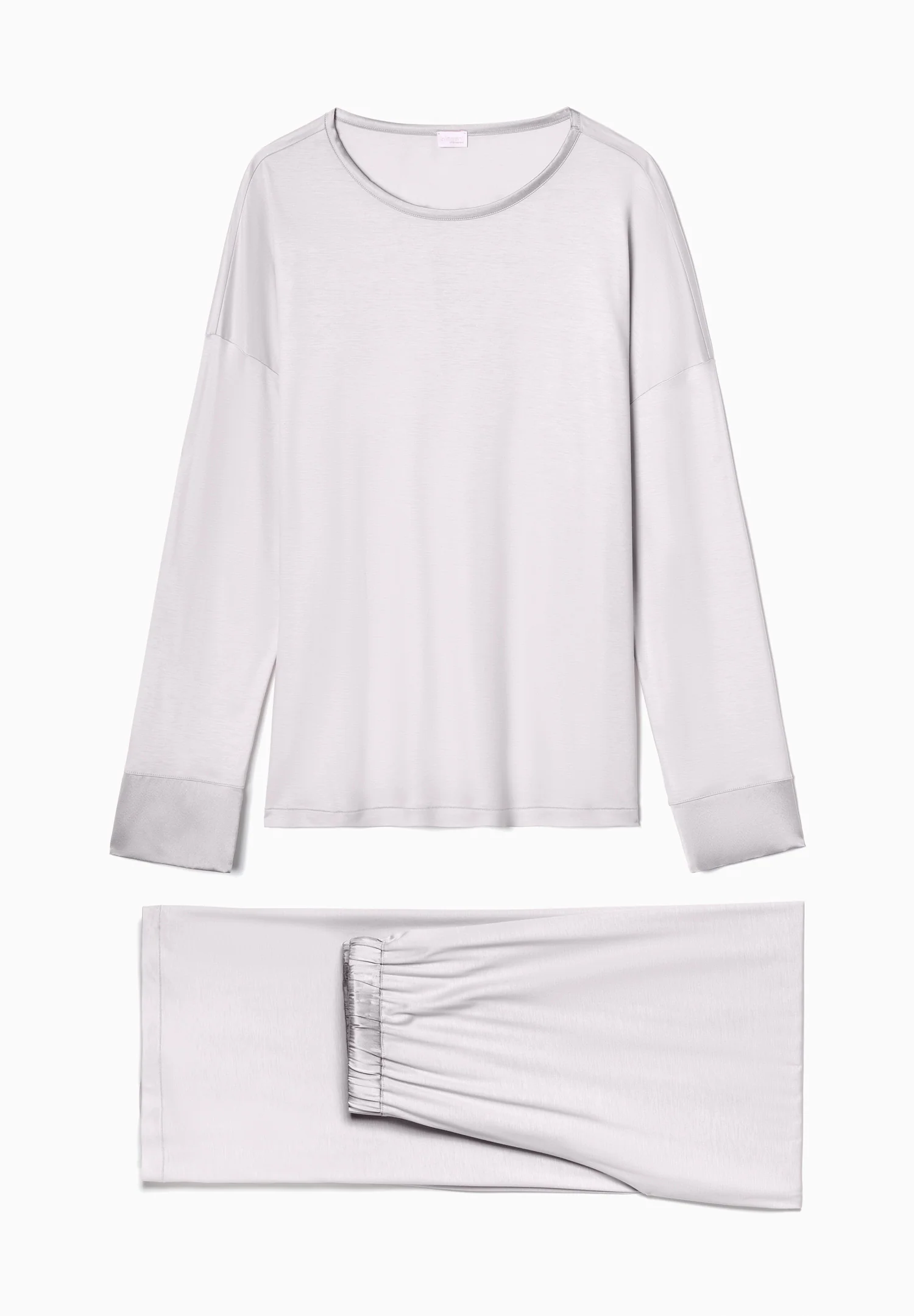 Silk Dreams | Pyjama lang - lilac marble - Image 4
