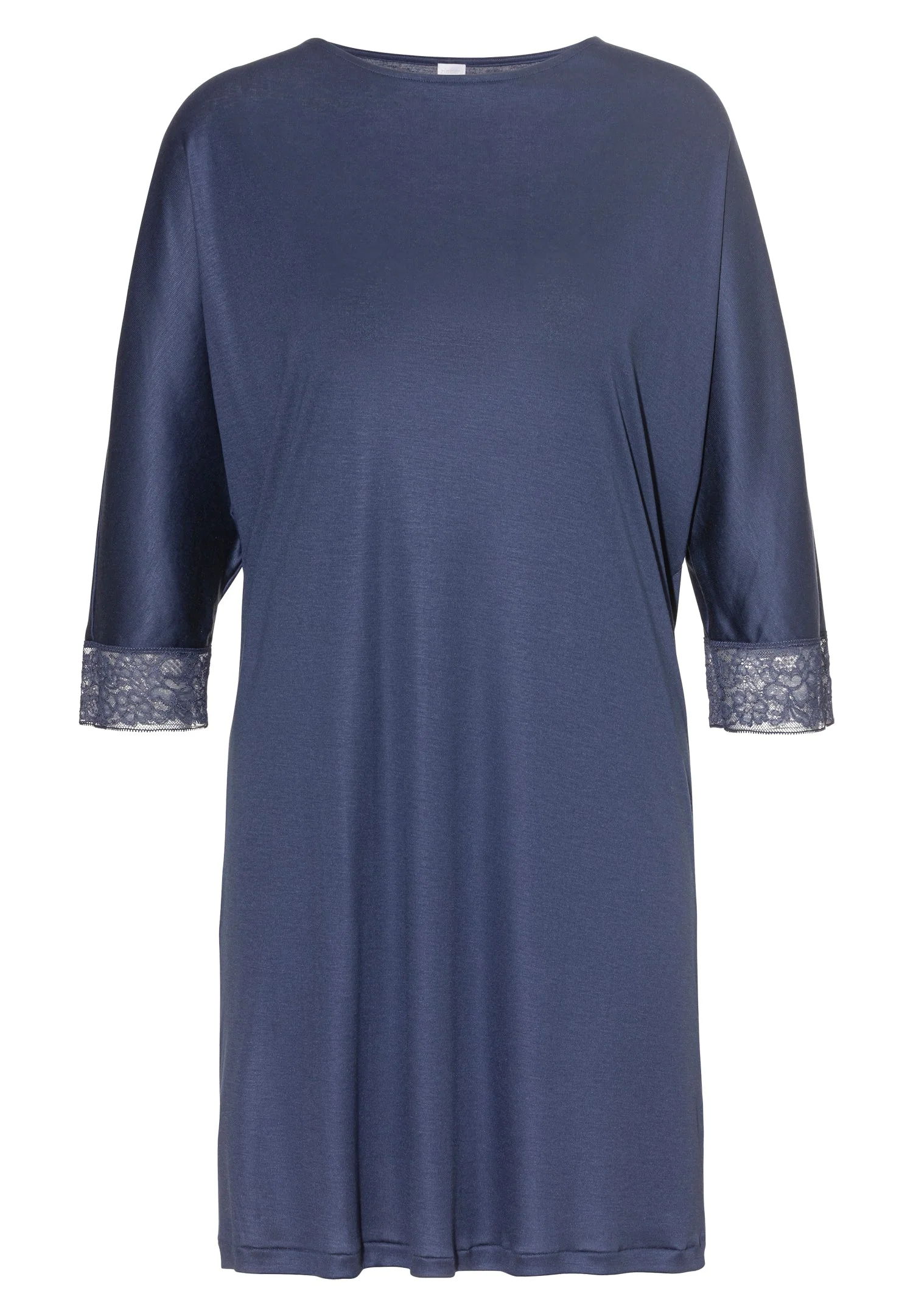 Silk Dreams | Sleepshirt 3/4-Ärmel - iris blue - Image 2