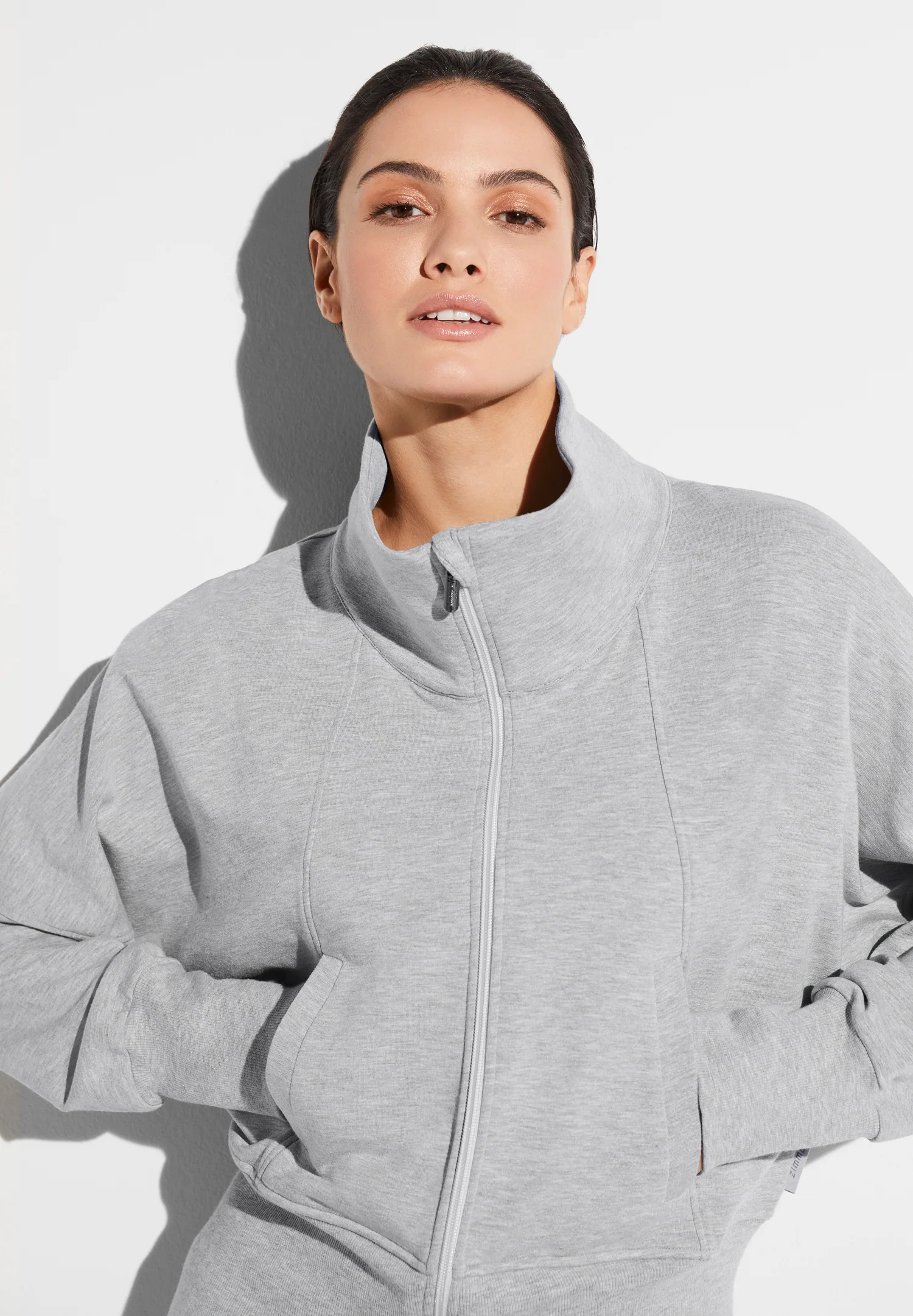 Summer Lounge | Jacke - light grey mélange - Image 5