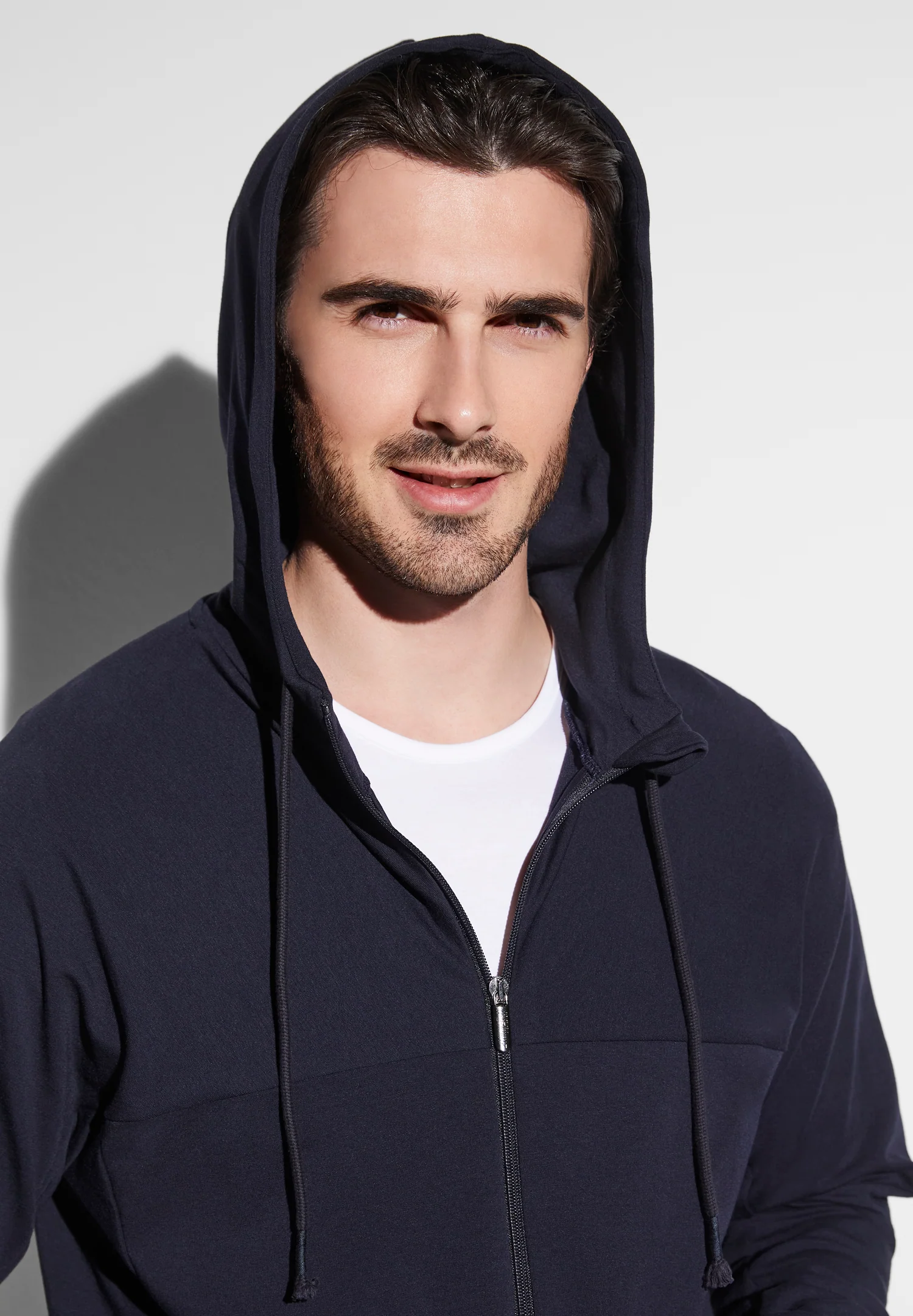 Summer Lounge | Hoodie Jacke - navy - Image 3