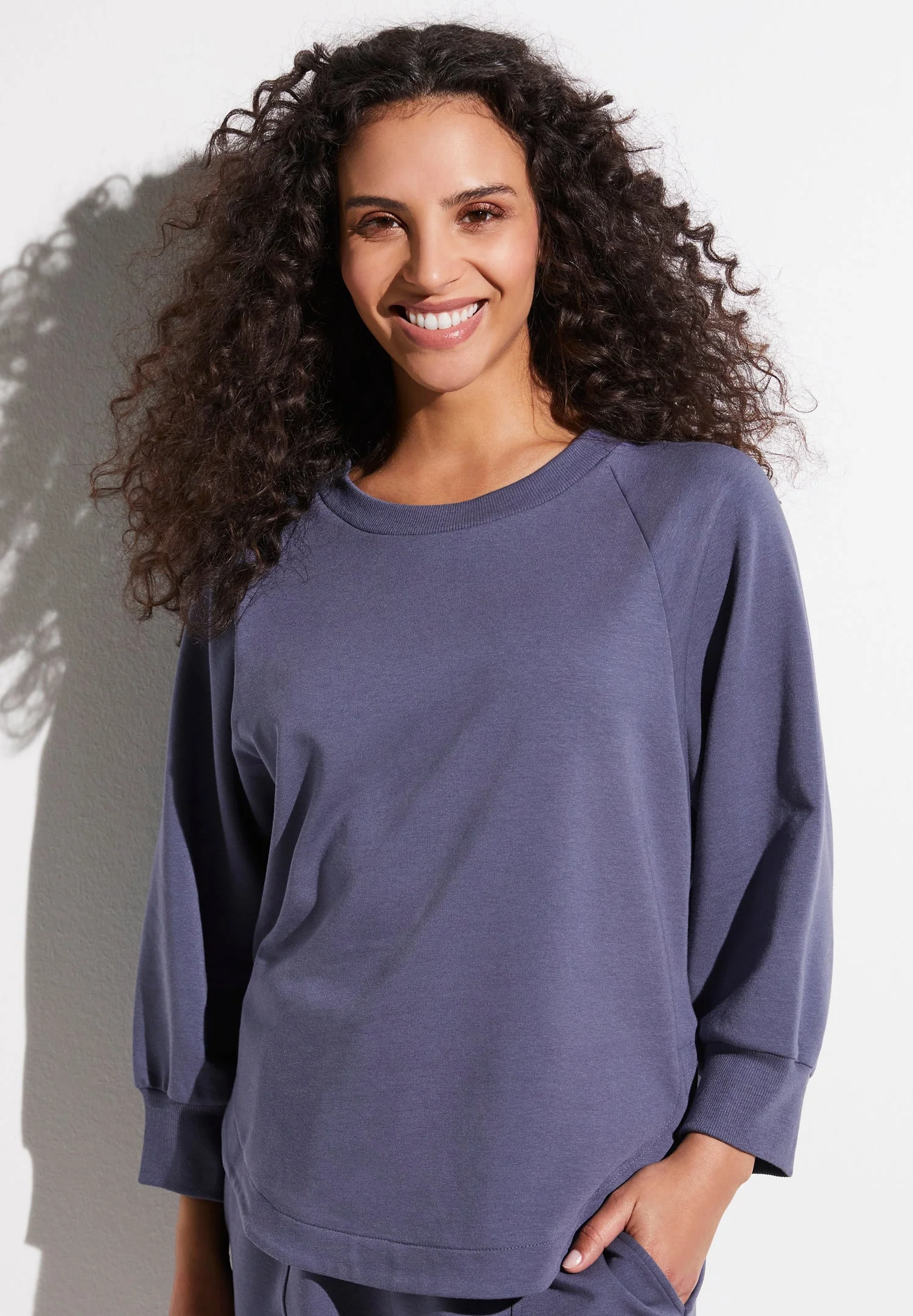 Summer Lounge | Pullover - iris blue