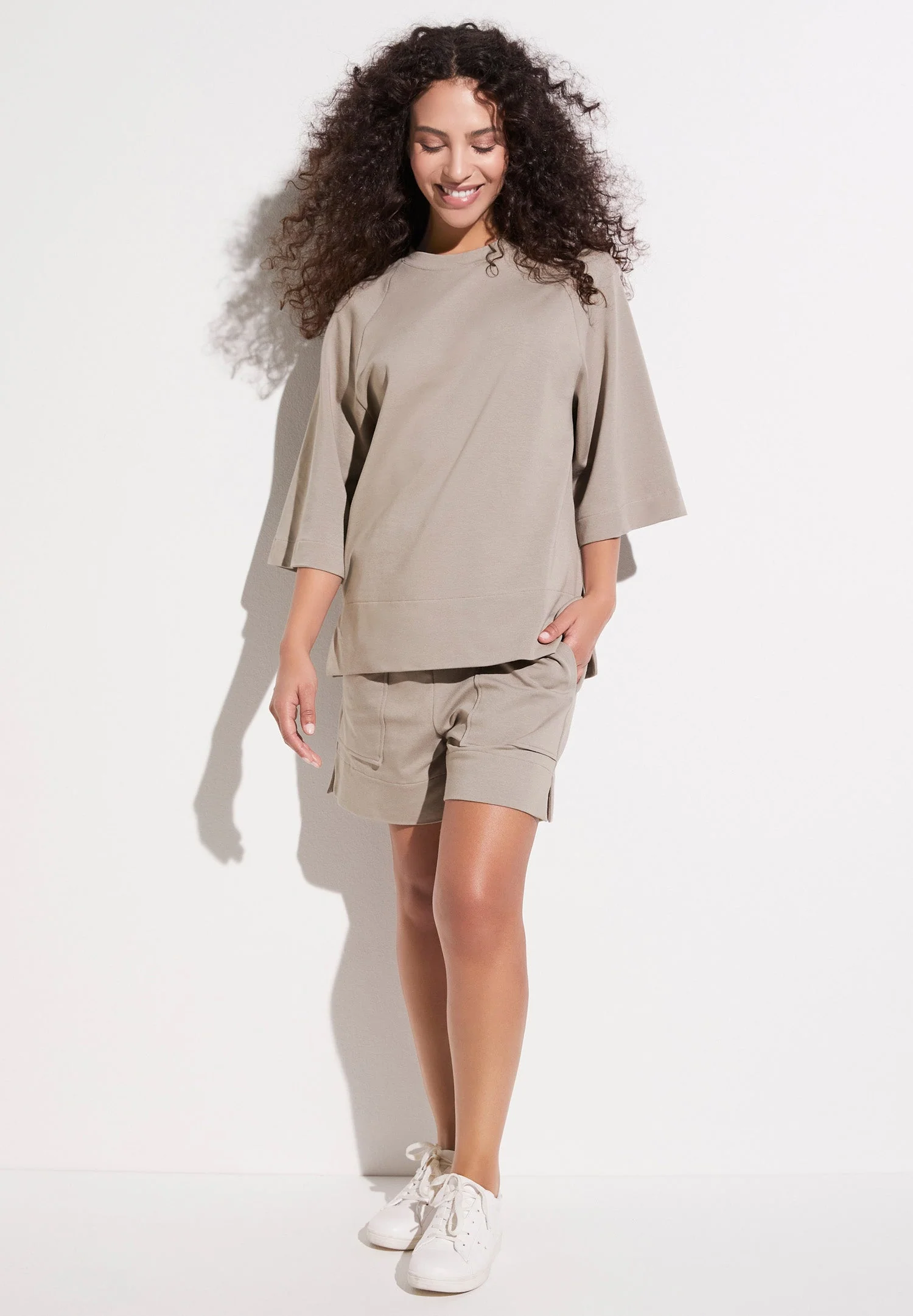 Summer Lounge | T-Shirt 3/4-Ärmel - teak - Image 4