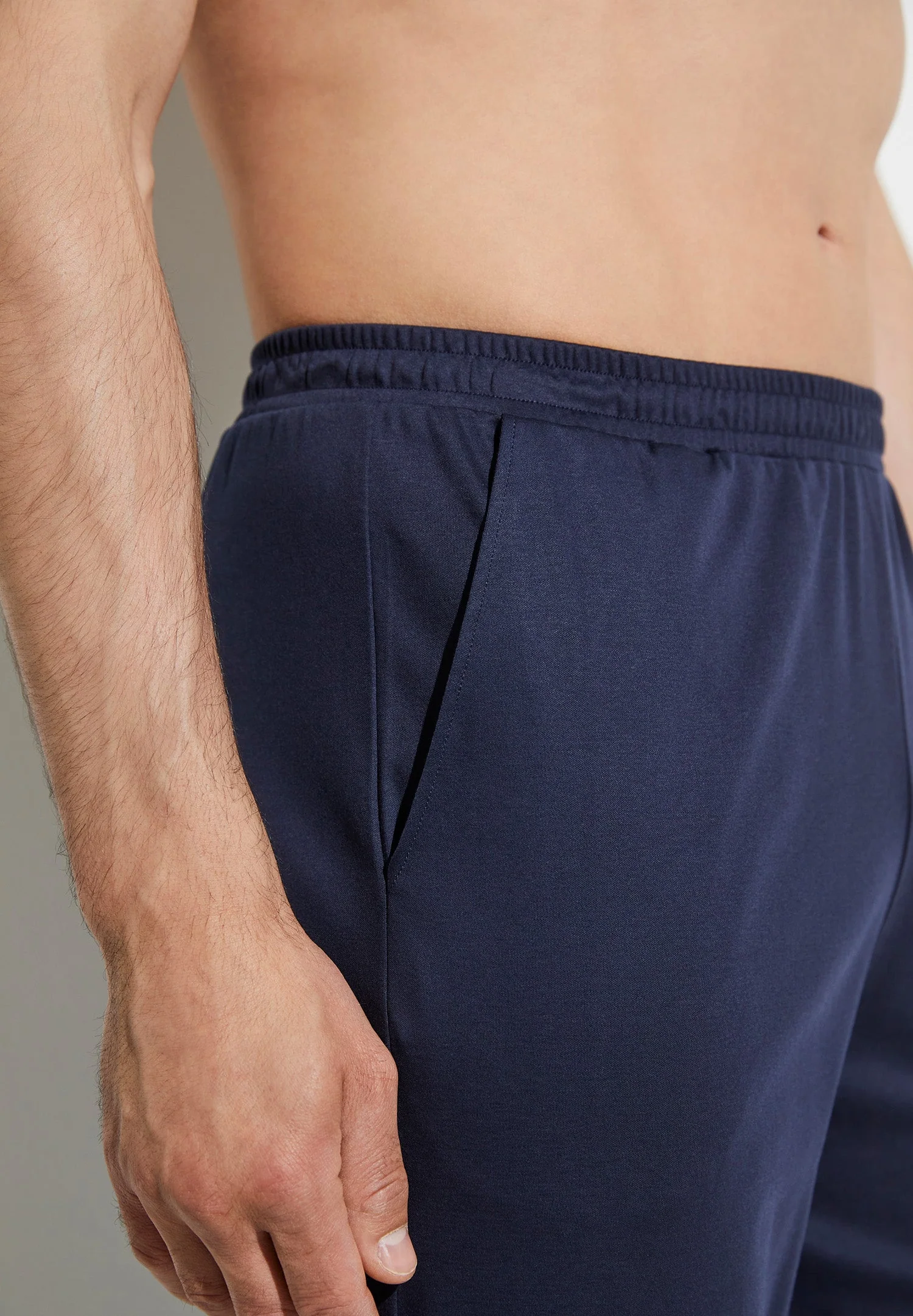 Supreme Green Cotton | Hose lang - navy - Image 3