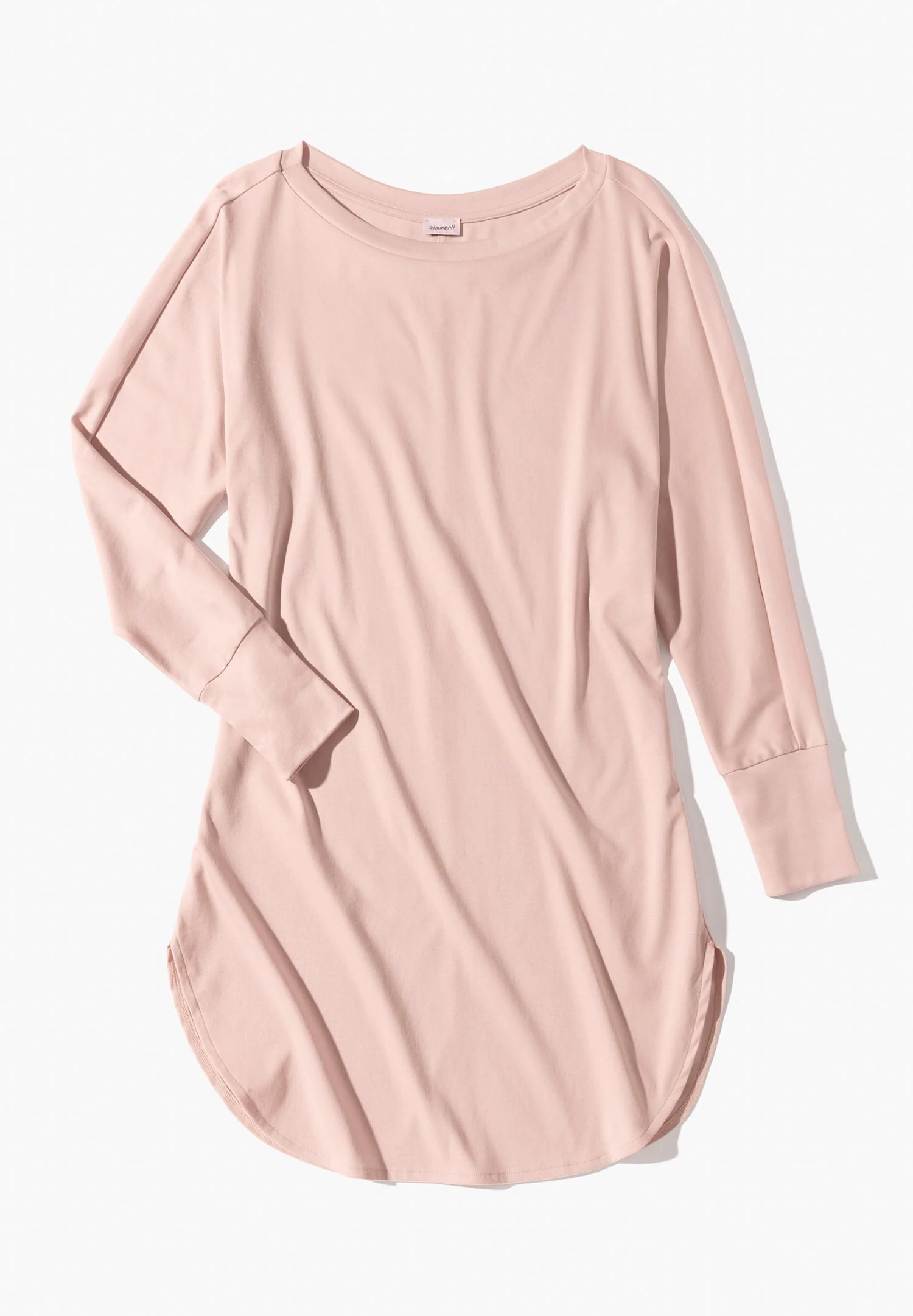 Supreme Green Cotton | Kurzes Kleid langarm - pale pink - Image 4