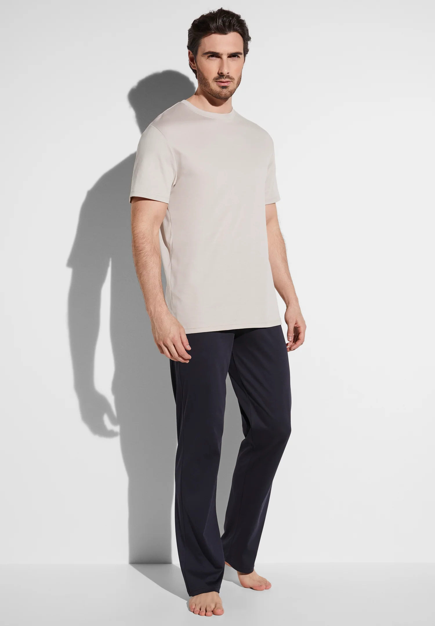 Swiss Traveller | Set kurzarm - sand-navy - Image 3