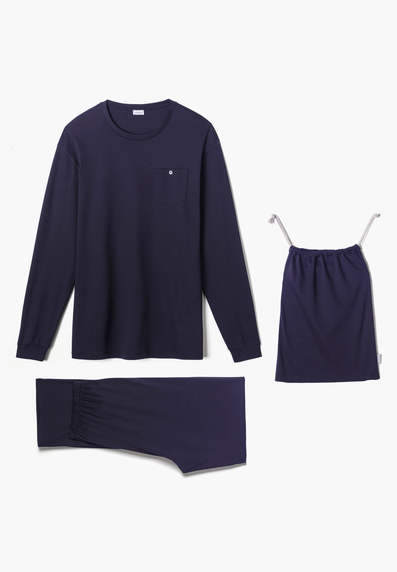 Swiss Traveller | Set langarm - navy - Image 2