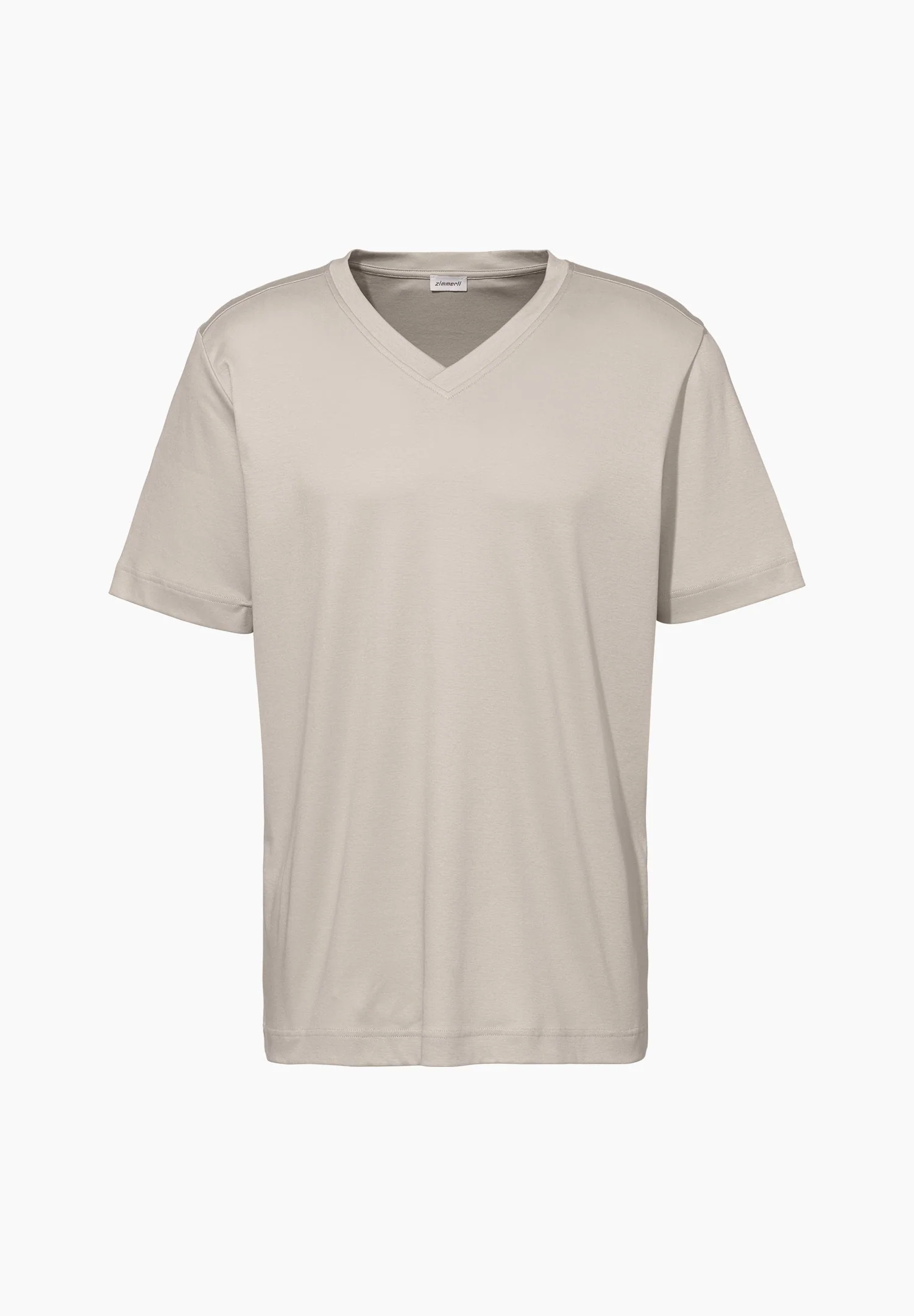 Supreme Green Cotton | T-Shirt kurzarm V-Ausschnitt - sand dust - Image 2