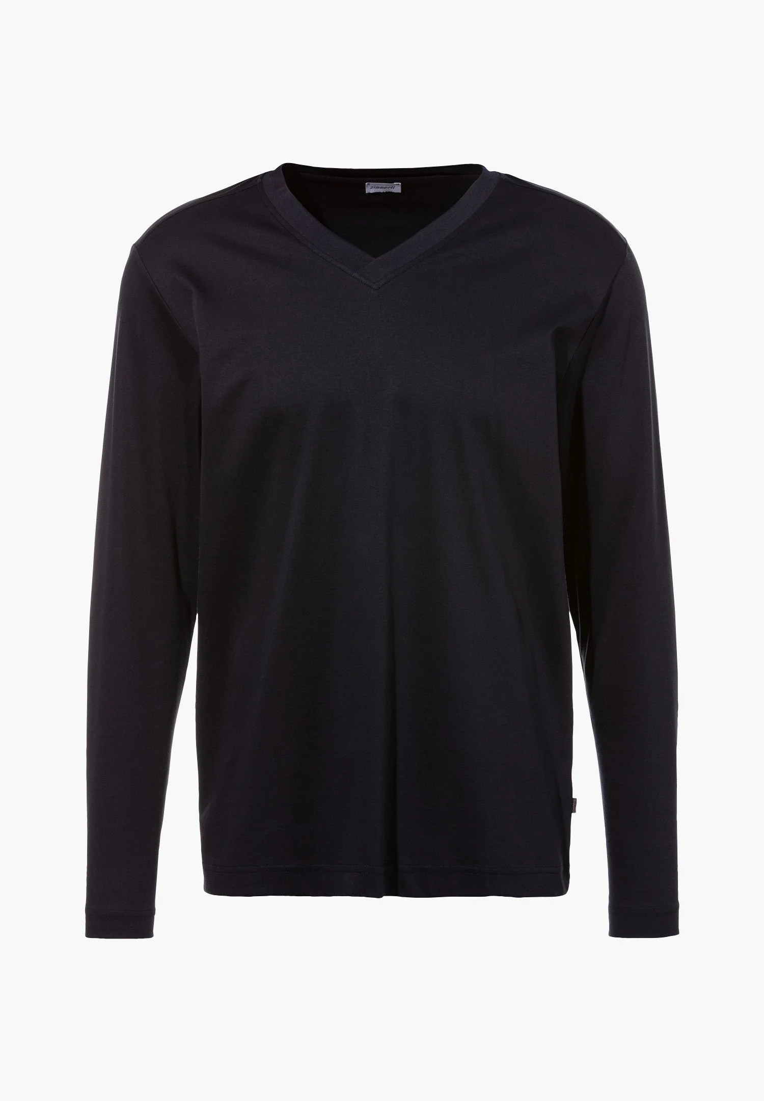 Supreme Green Cotton | T-Shirt langarm V-Ausschnitt - navy - Image 2