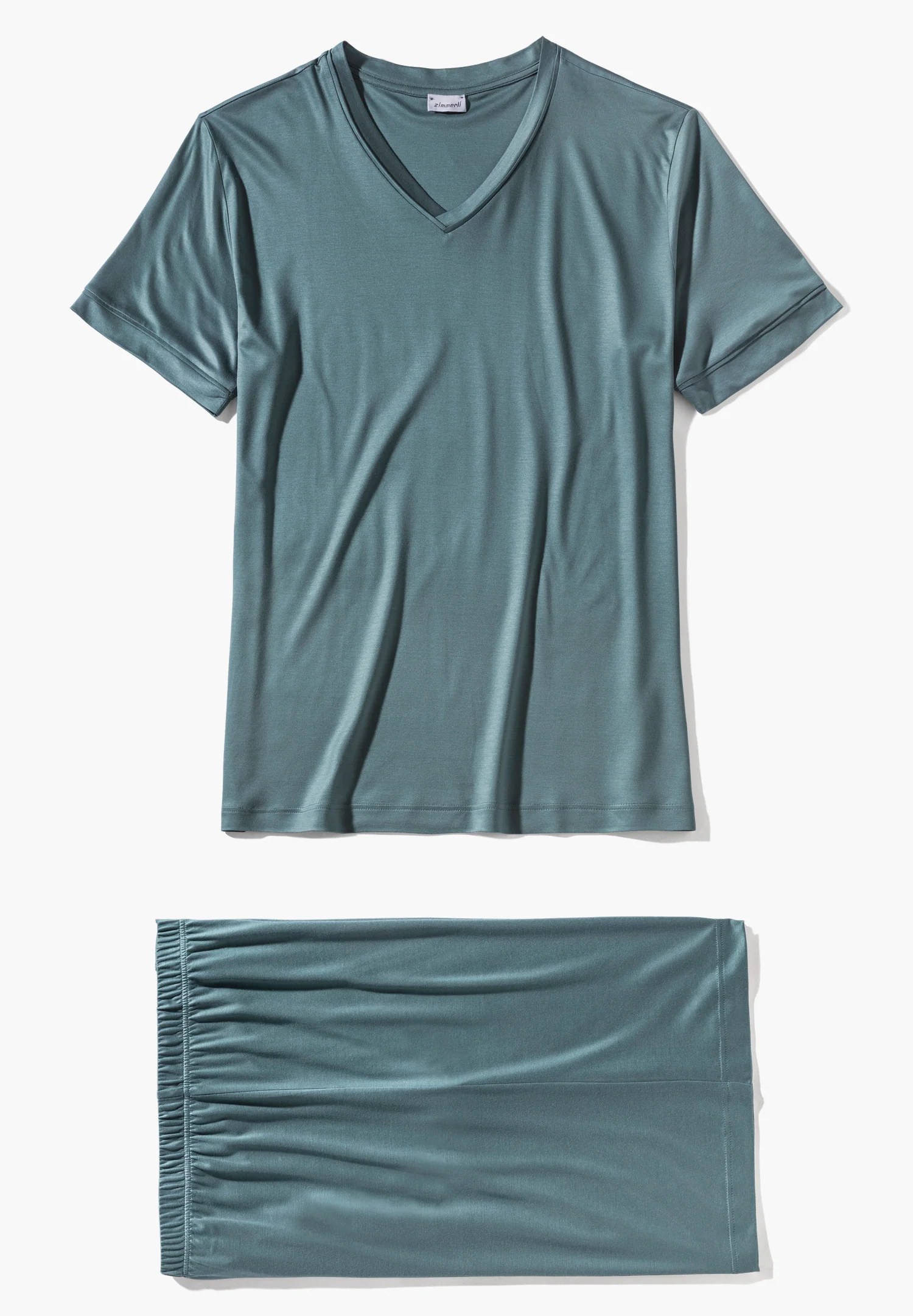 Sustainable Luxury | Pyjama kurz - jade - Image 4