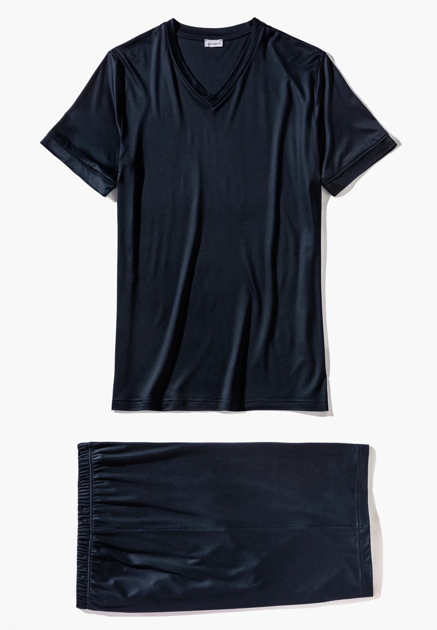 Sustainable Luxury | Pyjama kurz - twilight blue - Image 4