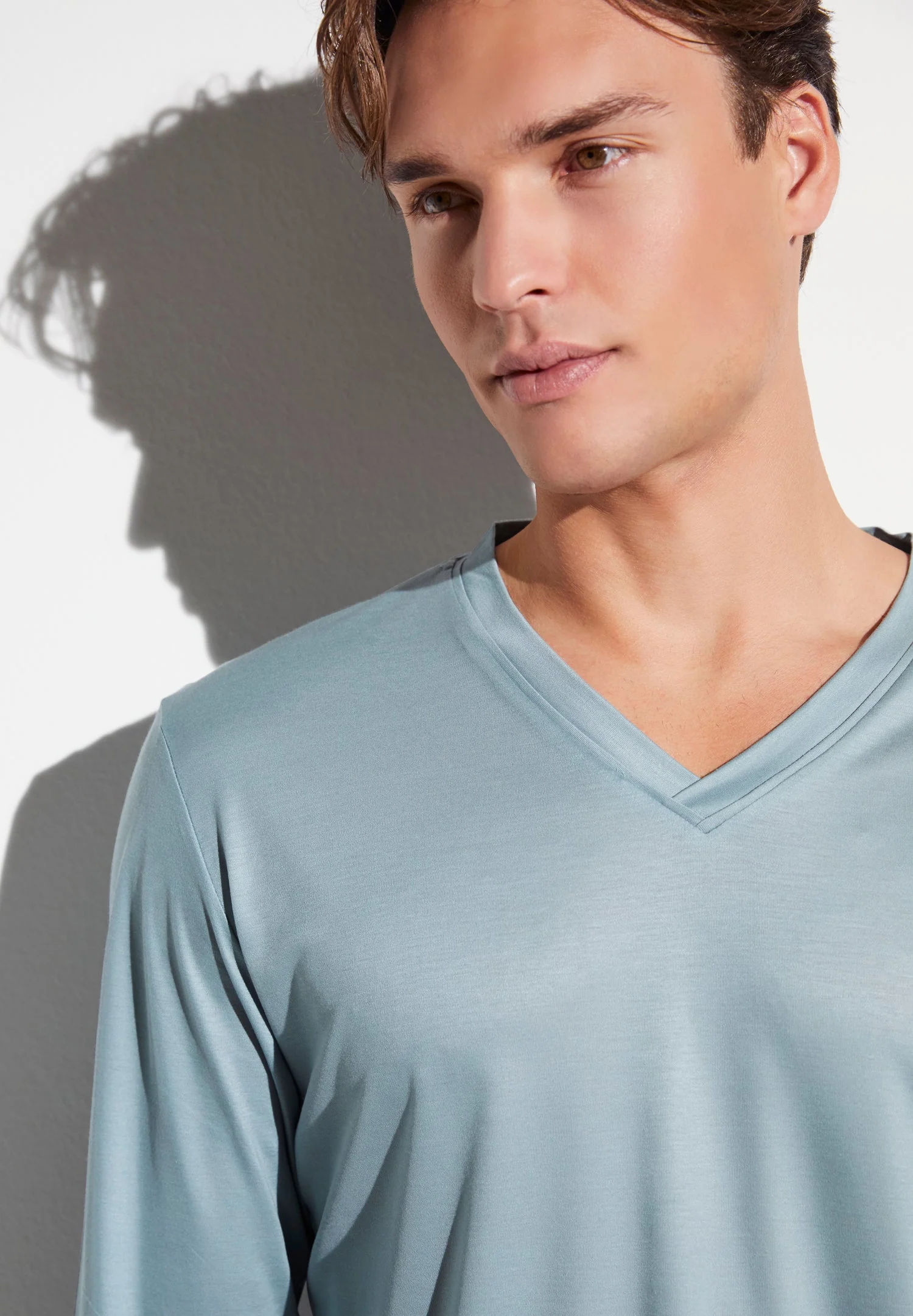 Sustainable Luxury | Pyjama lang - blue grey - Image 3