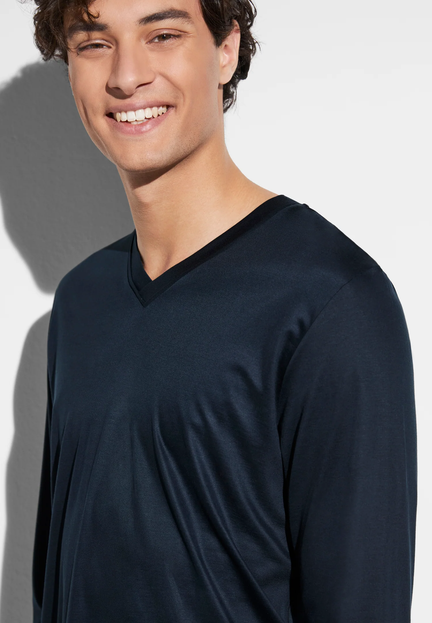 Sustainable Luxury | Pyjama lang - twilight blue - Image 3