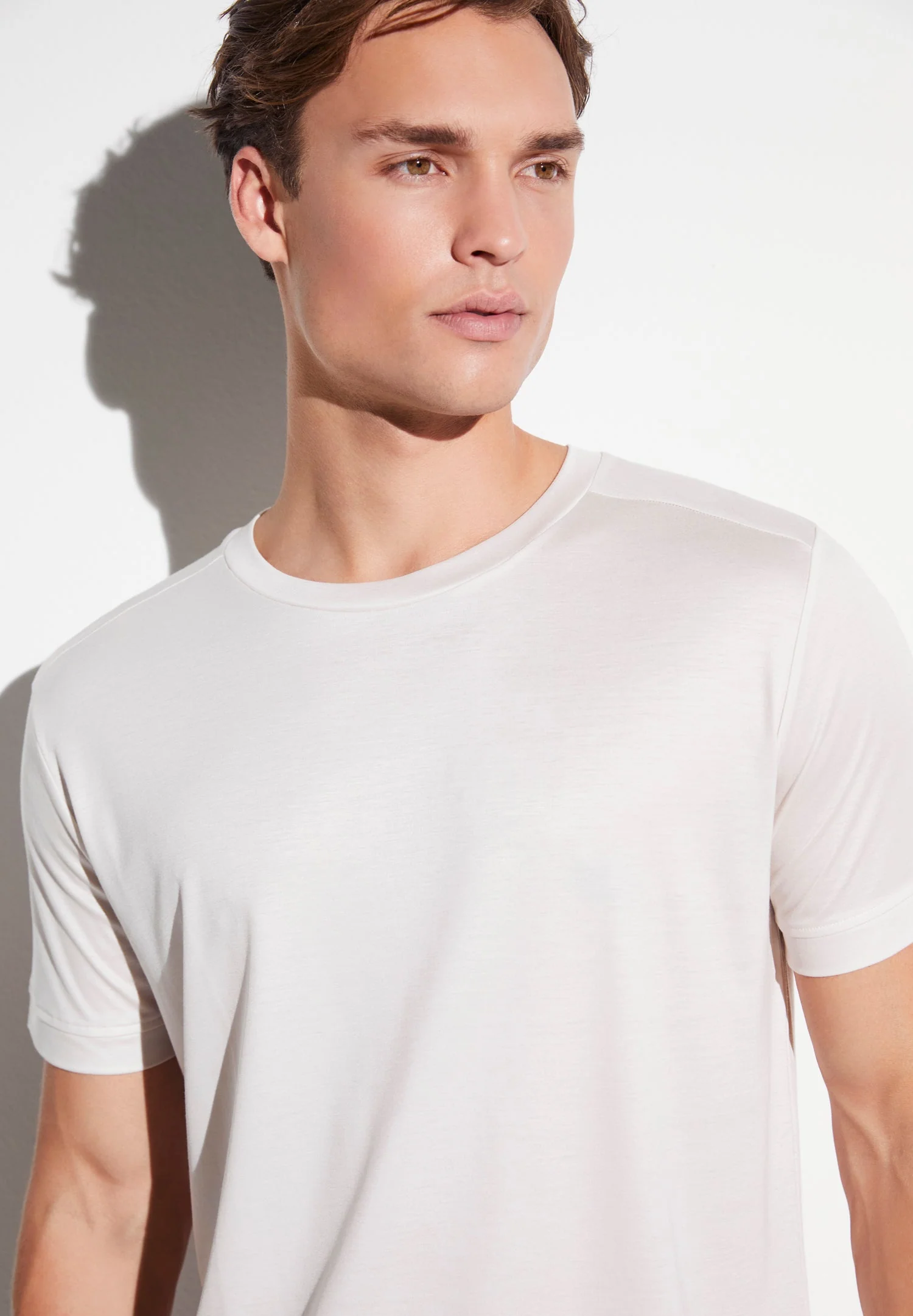 Sustainable Luxury | T-Shirt kurzarm - almond latte - Image 3