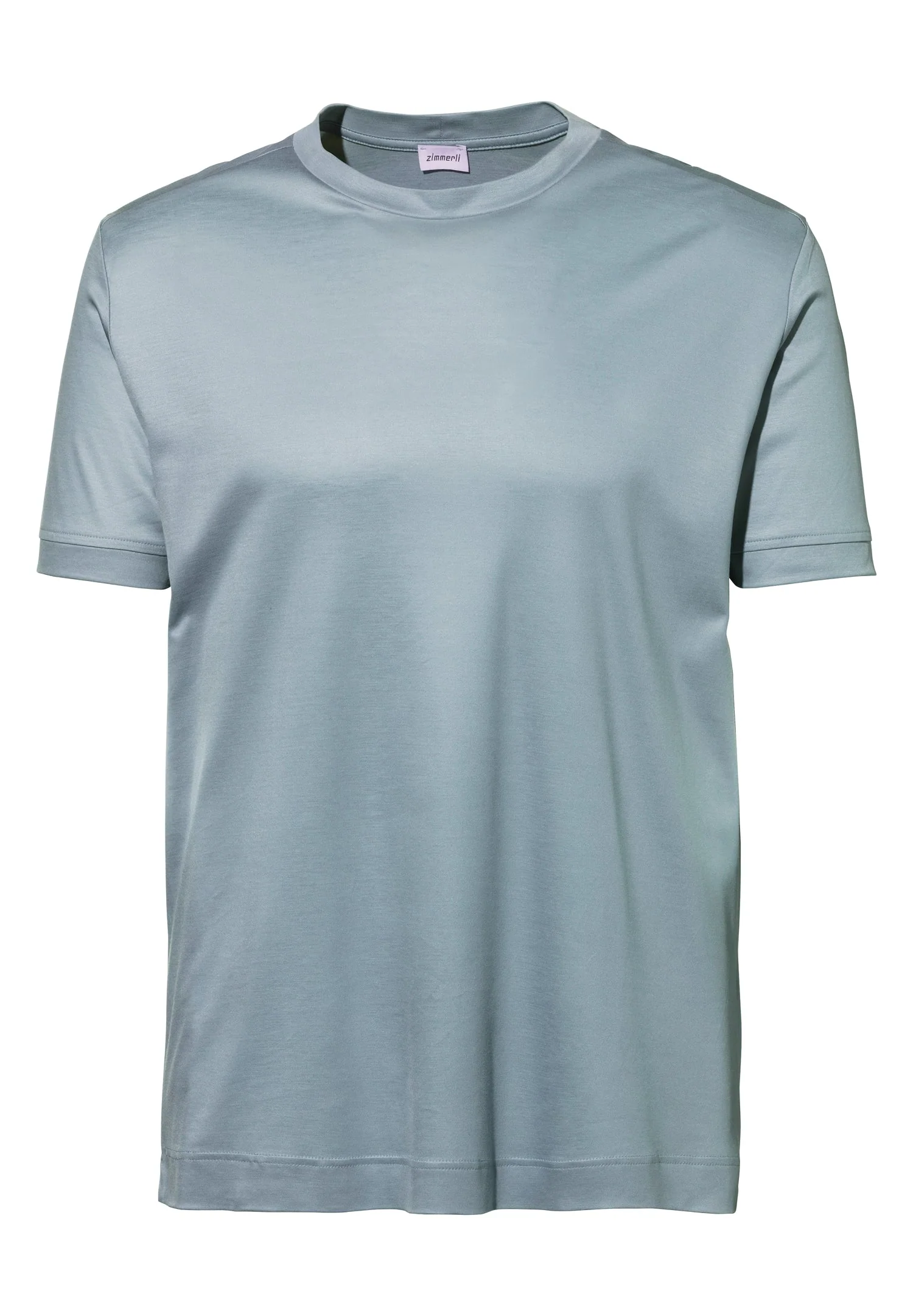 Sustainable Luxury | T-Shirt kurzarm - blue grey - Image 2