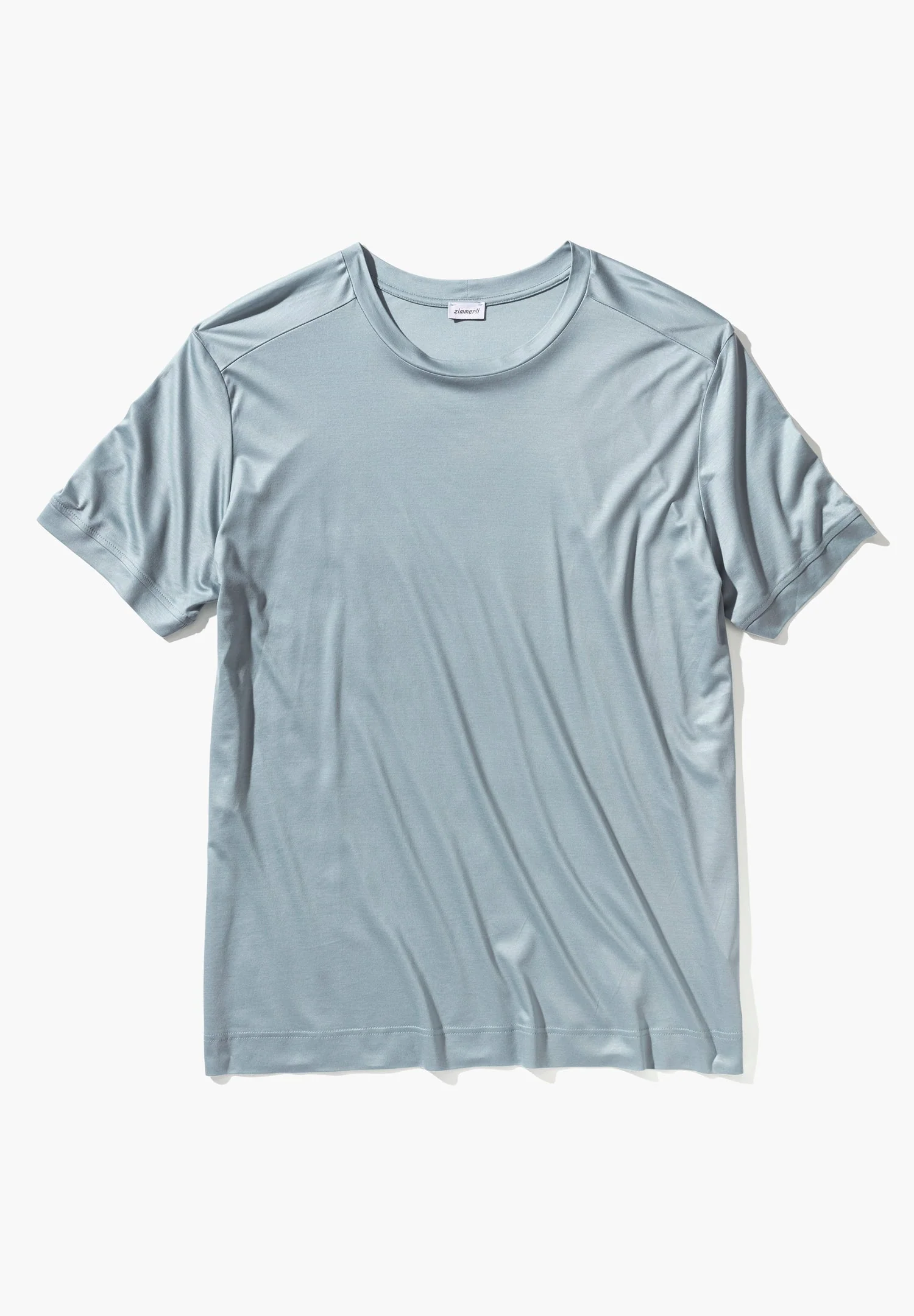 Sustainable Luxury | T-Shirt kurzarm - blue grey - Image 4