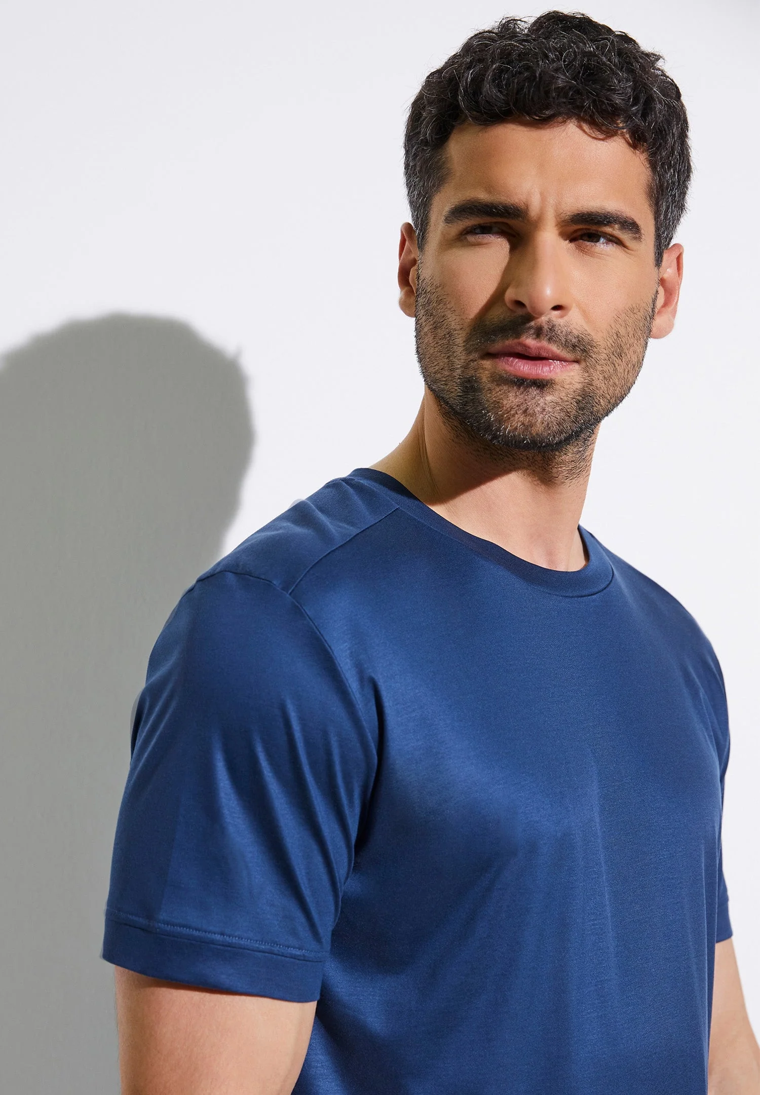 Sustainable Luxury | T-Shirt kurzarm - dark blue - Image 3
